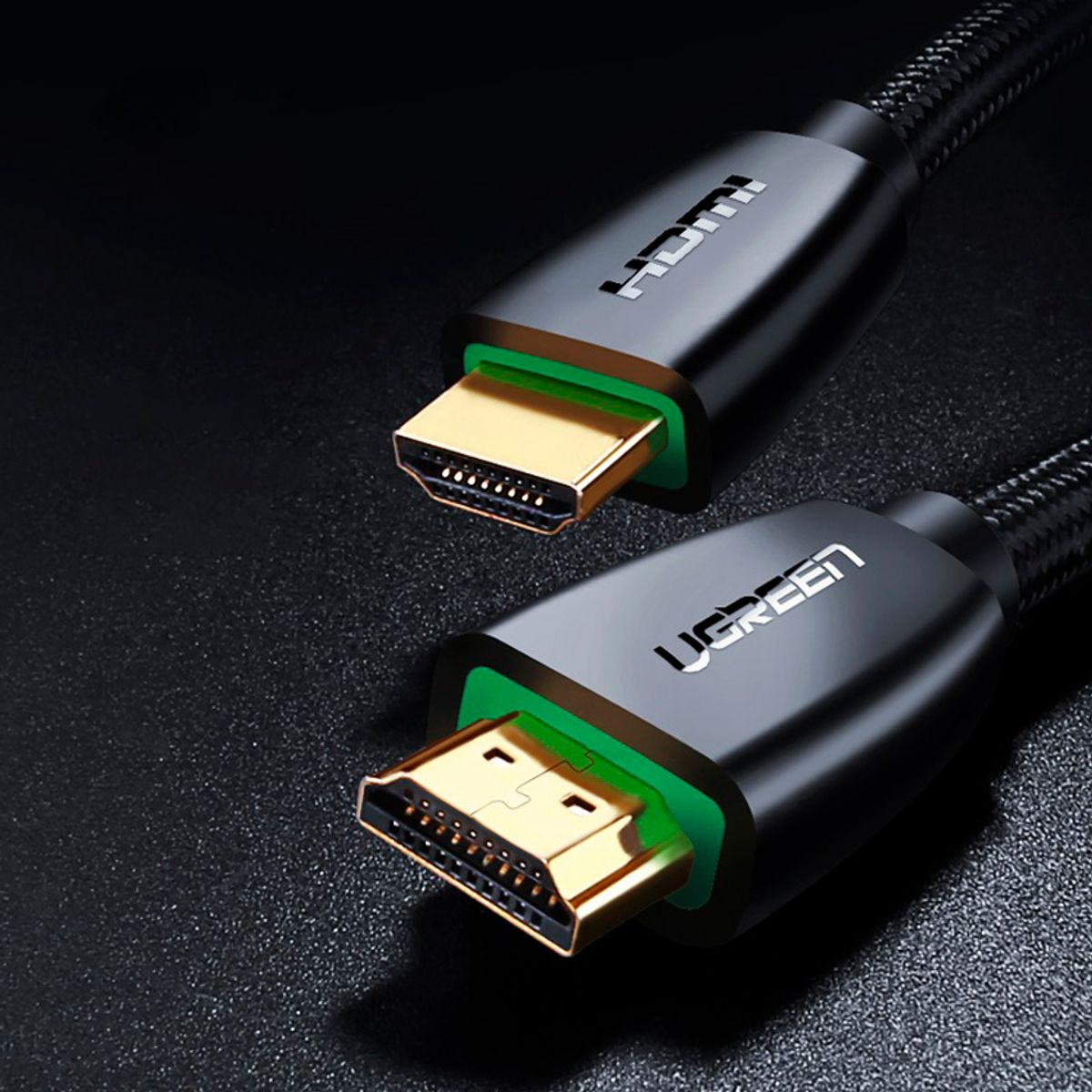 UGREEN - Cable HDMI Ugreen HD118 40409 Trenzado 2m Alta Velocidad 4K