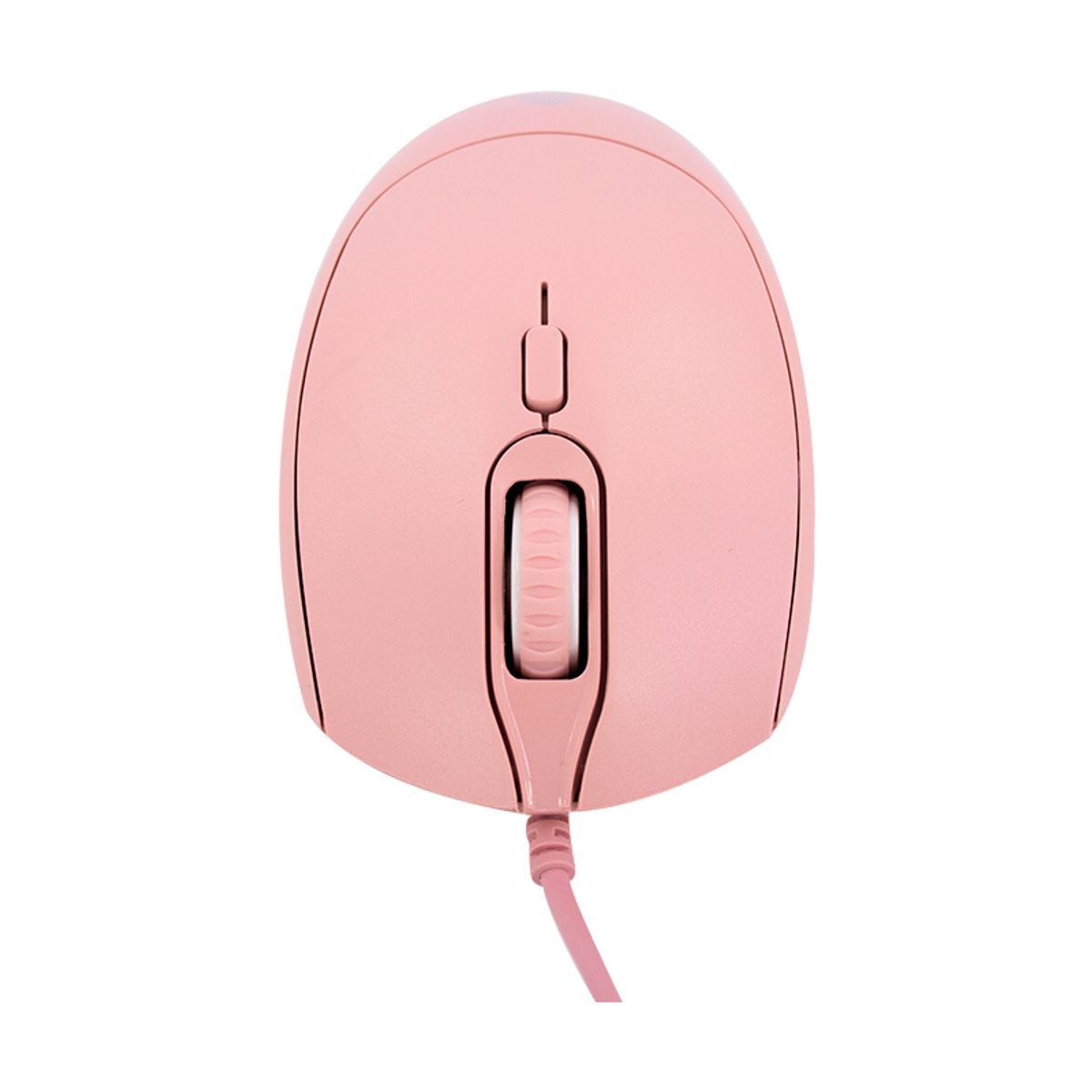 TEROS - Mouse Óptico TEROS TE-1226S Rosado USB ergonómico