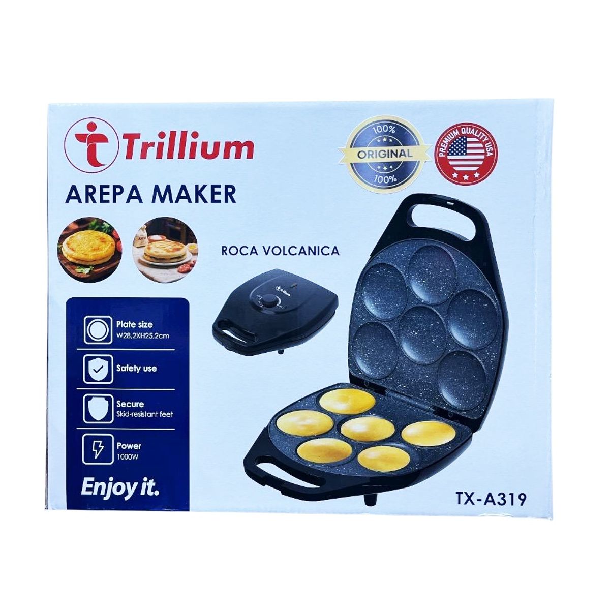 GENERICO - Tosty Arepa Trillium Diseño Roca Volcánica Tx-a319