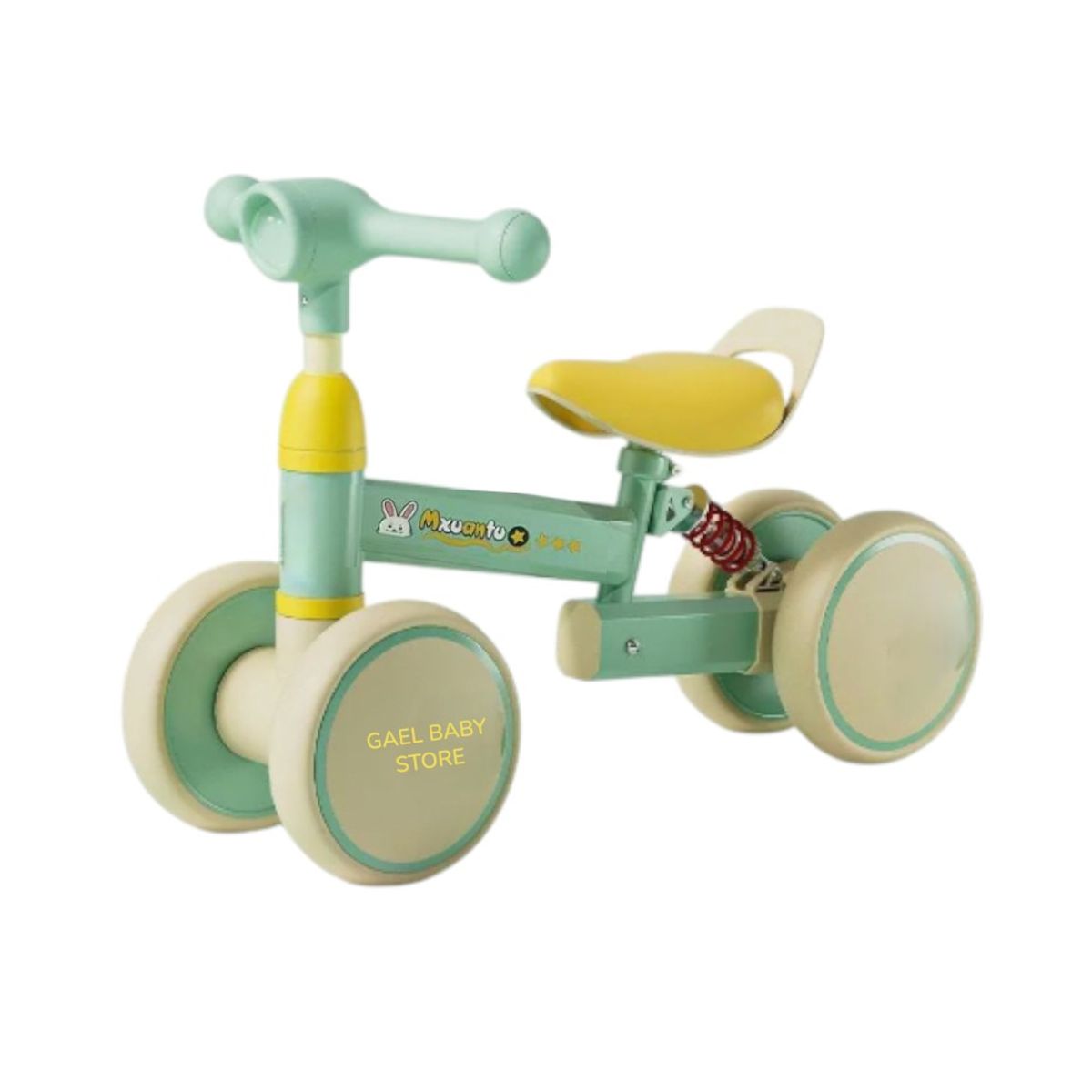 GENERICO - BICICLETA DE EQUILIBRIO CON AMORTIGUADOR PARA NIÑOS