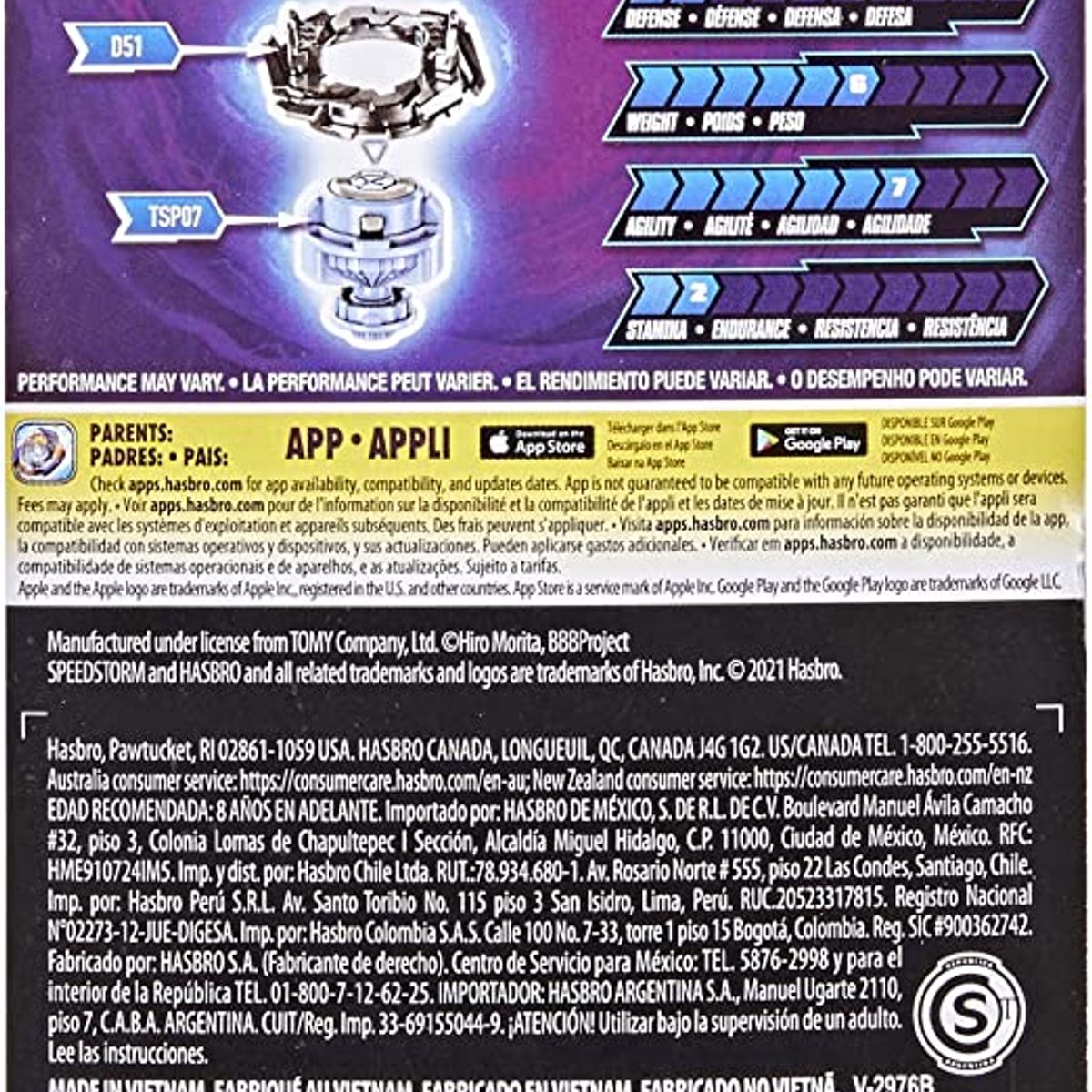 TAKARA TOMY - BEYBLADE BURST SURGE HOLLOW DOOMSCIZOR D D6