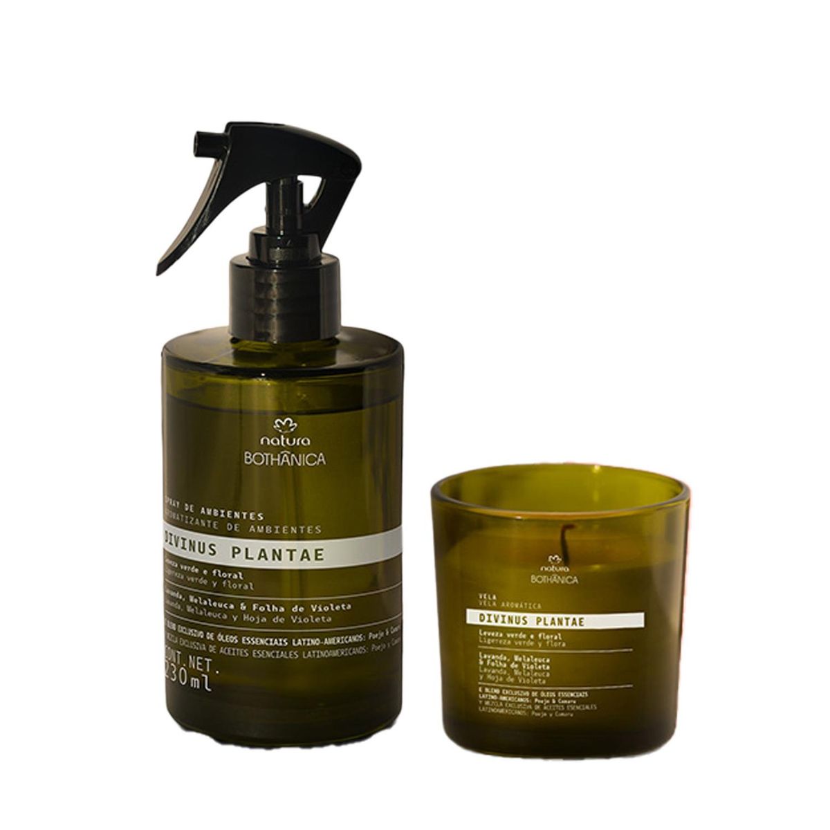 Natura - Natura Bothanica Divinus Plantae Spray de Ambientes y Vela