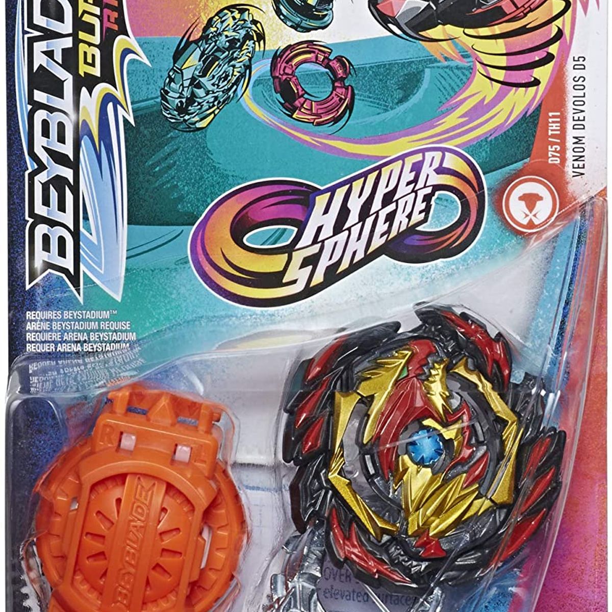 TAKARA TOMY - BEYBLADE BURST RISE VENOM DEVOLOS D5