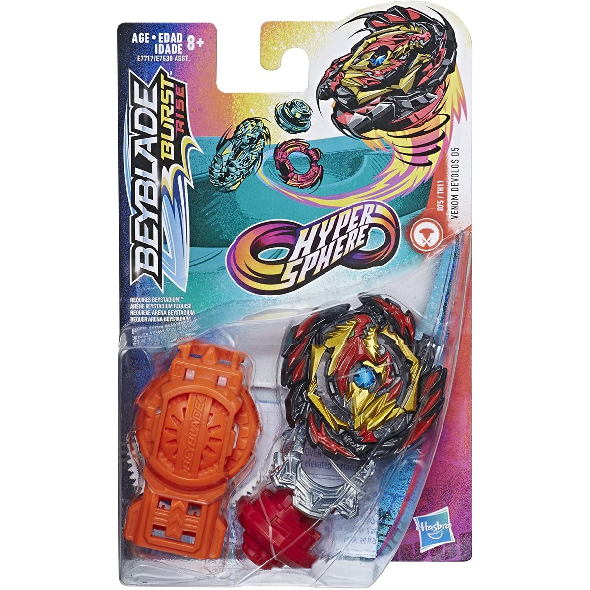 TAKARA TOMY - BEYBLADE BURST RISE VENOM DEVOLOS D5