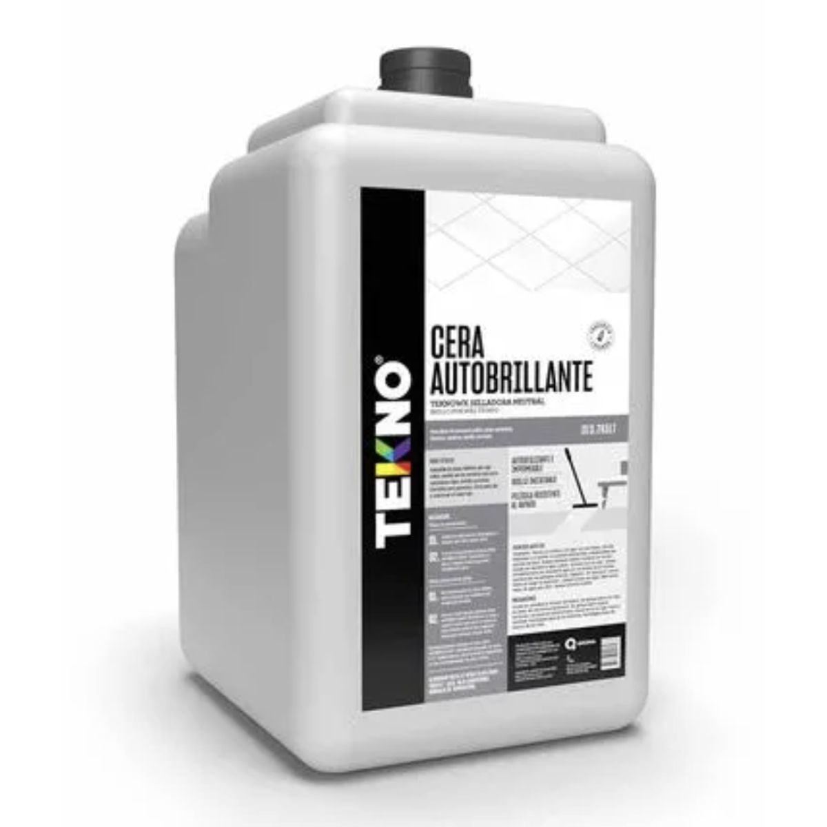 GENERICO - CERA TEKNO GALON 4LT AUTOBRILLANTE NEGRO