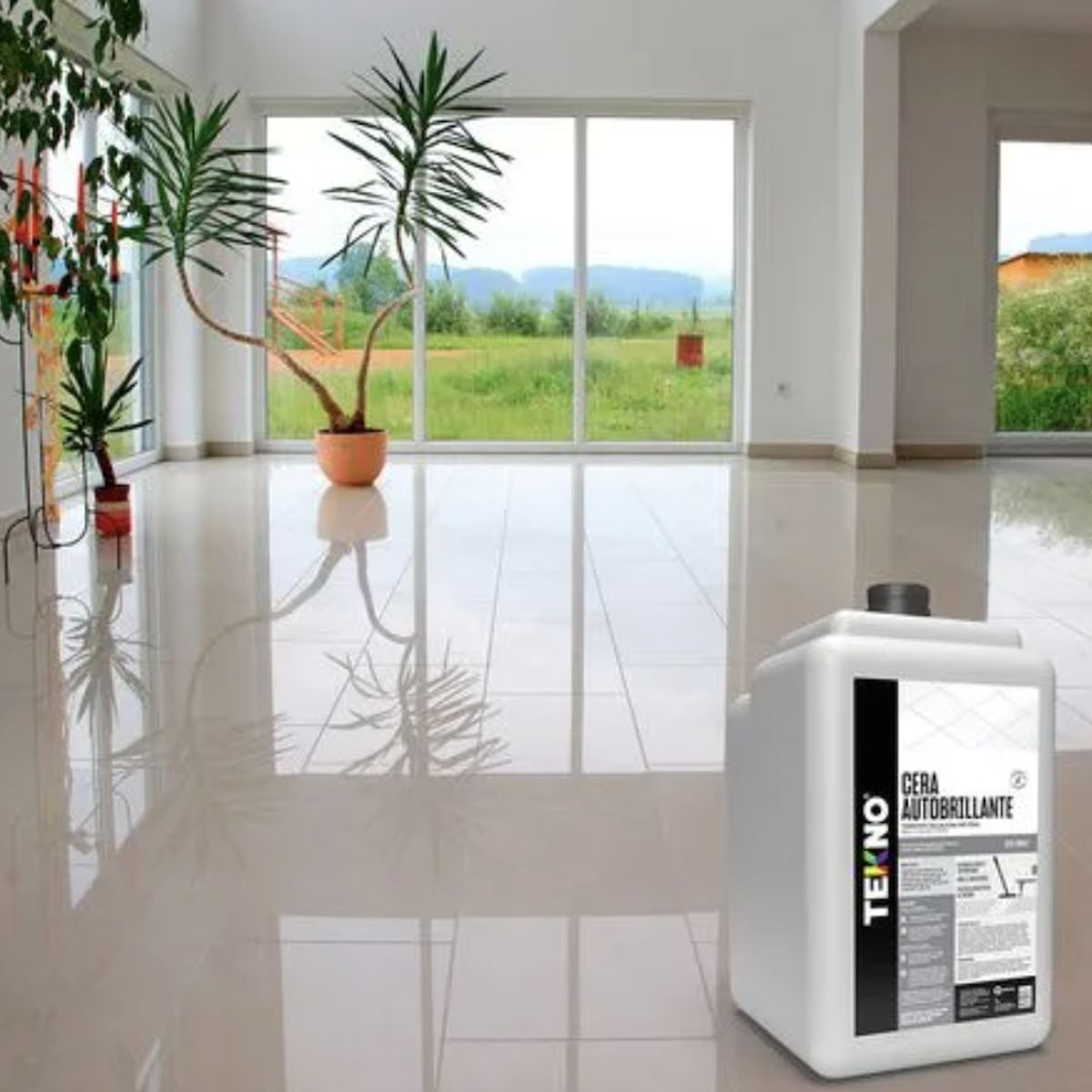 GENERICO - CERA TEKNO GALON 4LT AUTOBRILLANTE NEGRO