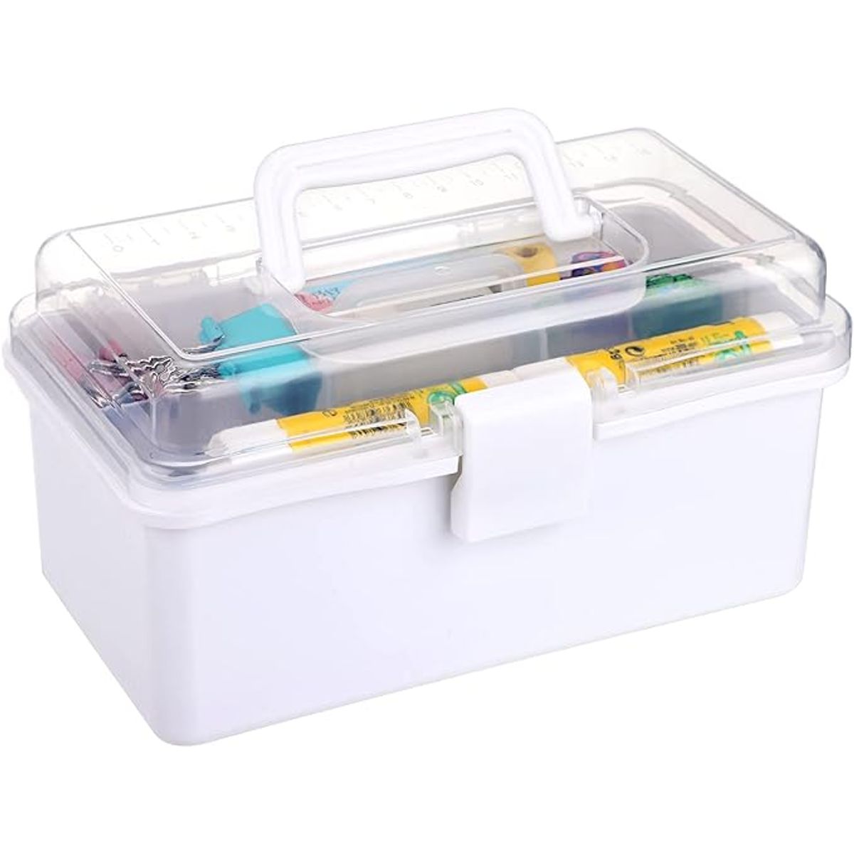 Caja de medicamentos Caja para el hogar Caja médica de primeros auxilios - Blanco, marca GENERICO - Foto Principal