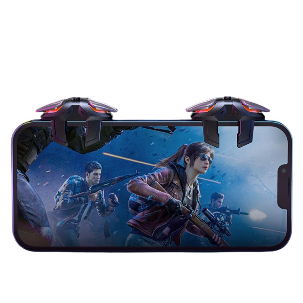 GENERICO - Gatillo para Celular JS61 Normal Gamer Free Fire Call of Duty PUBG Android iOs