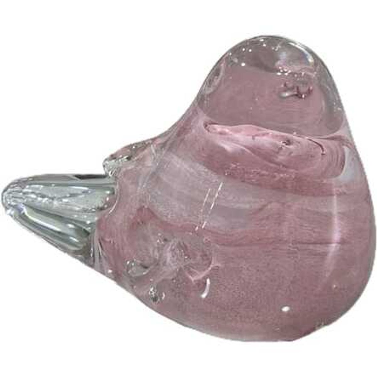 GENERICO - Adorno Decorativo Ave de Vidrio Estilo Artístico y Delicadeza - Adorno Elegante para Sala Regalo Ideal