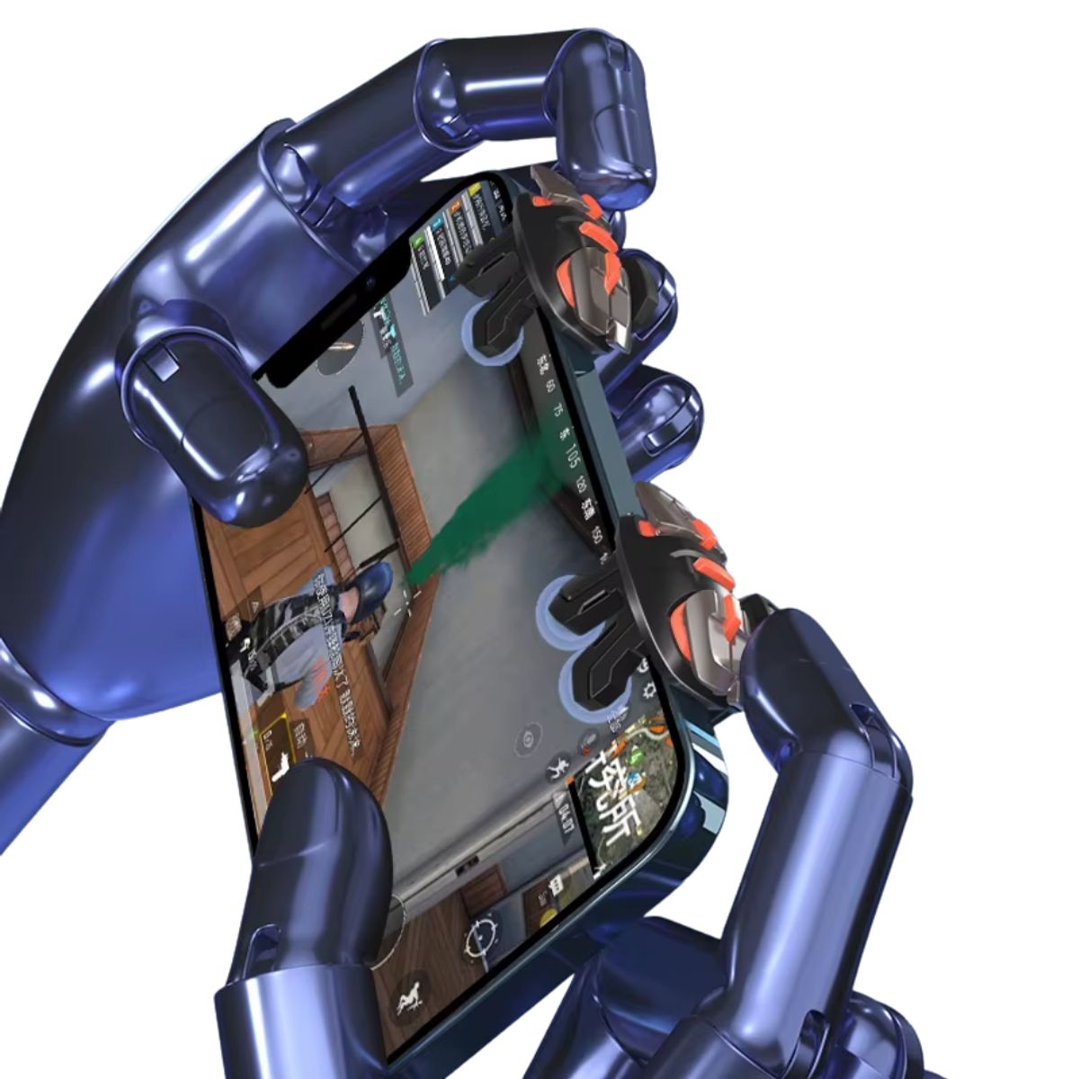 GENERICO - Gatillo para Celular KOC6 Mecanico Gamer Free Fire Call of Duty PUBG Android iOs