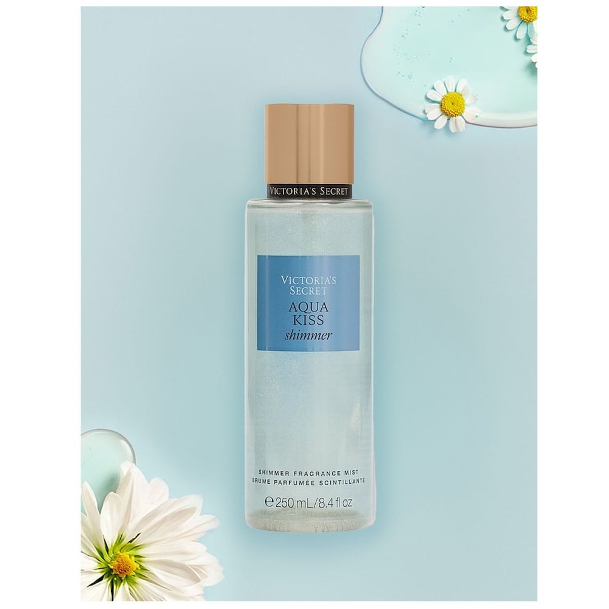 VICTORIA'S SECRET - MIST CORPORAL VICTORIAS SECRET AQUA KISS SHIMMER 250ML