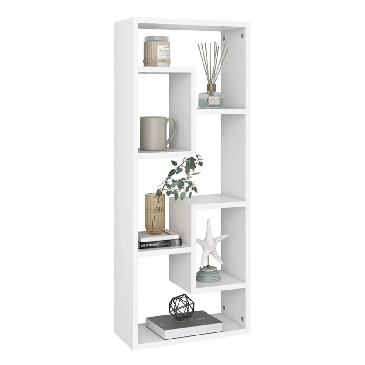 PELIKANO - Repisa Select Flotante Melamina Blanca 100x50cm