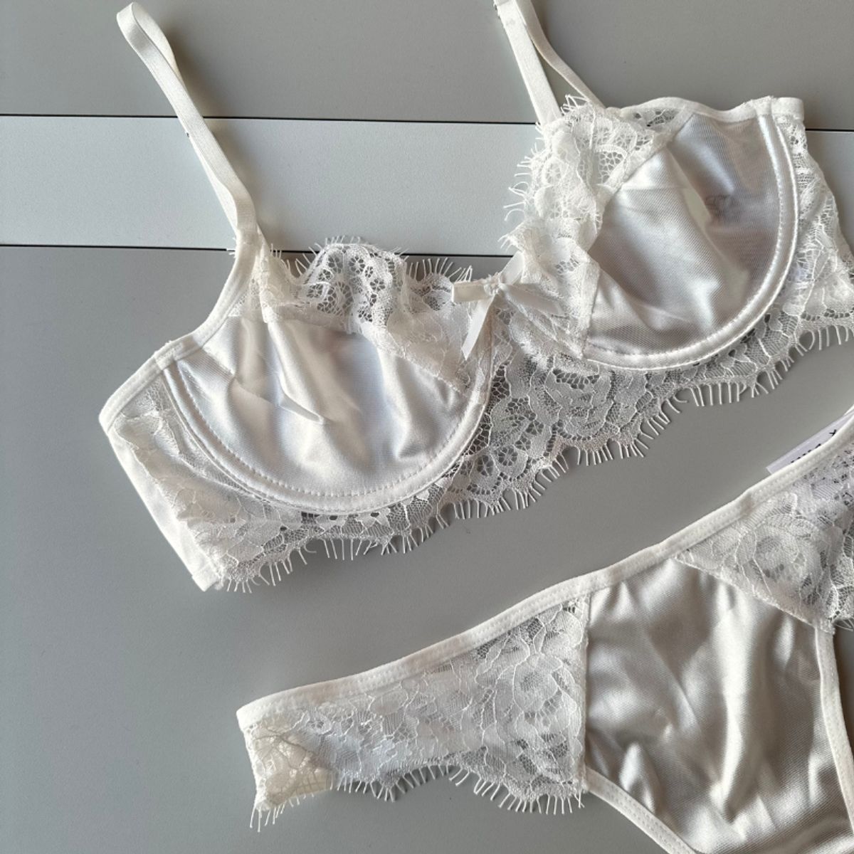 XIRAMA - Brasier Sostén Encaje Sariya Blanco