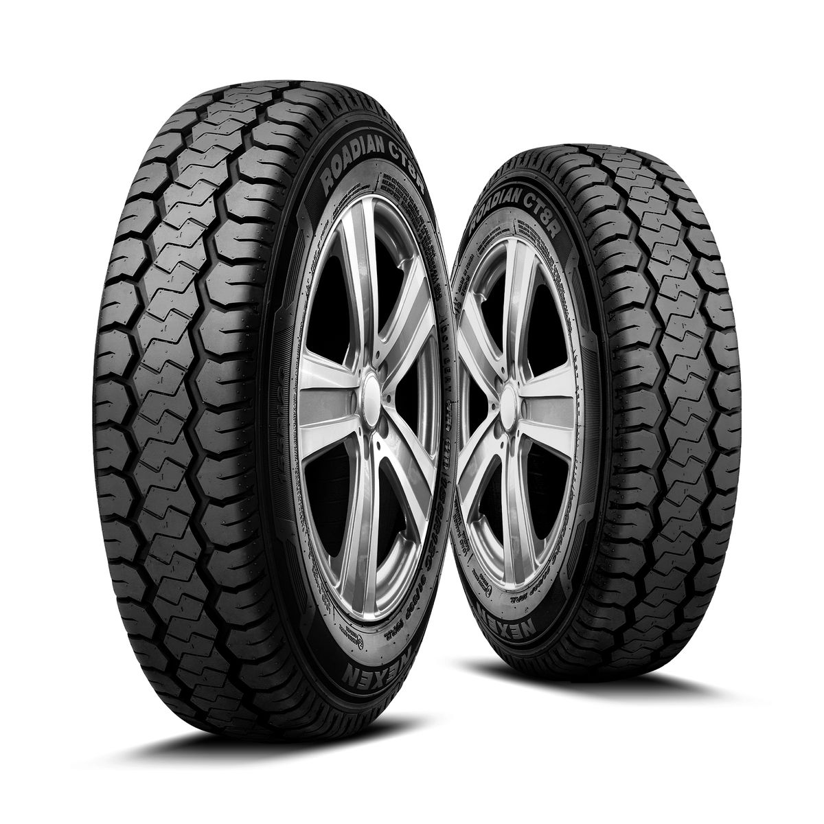 GENERICO - Set X2 LLANTA 155R13C 8PR 90R NEXEN ROADIAN CT8R TL