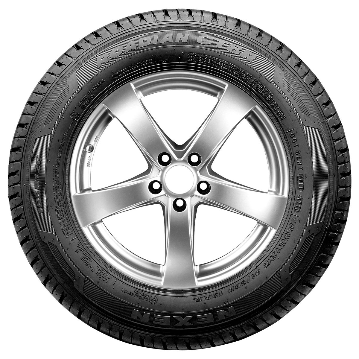 GENERICO - Set X2 LLANTA 155R13C 8PR 90R NEXEN ROADIAN CT8R TL