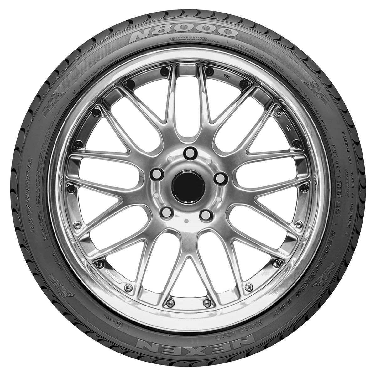 NEXEN - Set X2 LLANTA 22540ZR19 93W NEXEN N8000 TL XL Extra Load