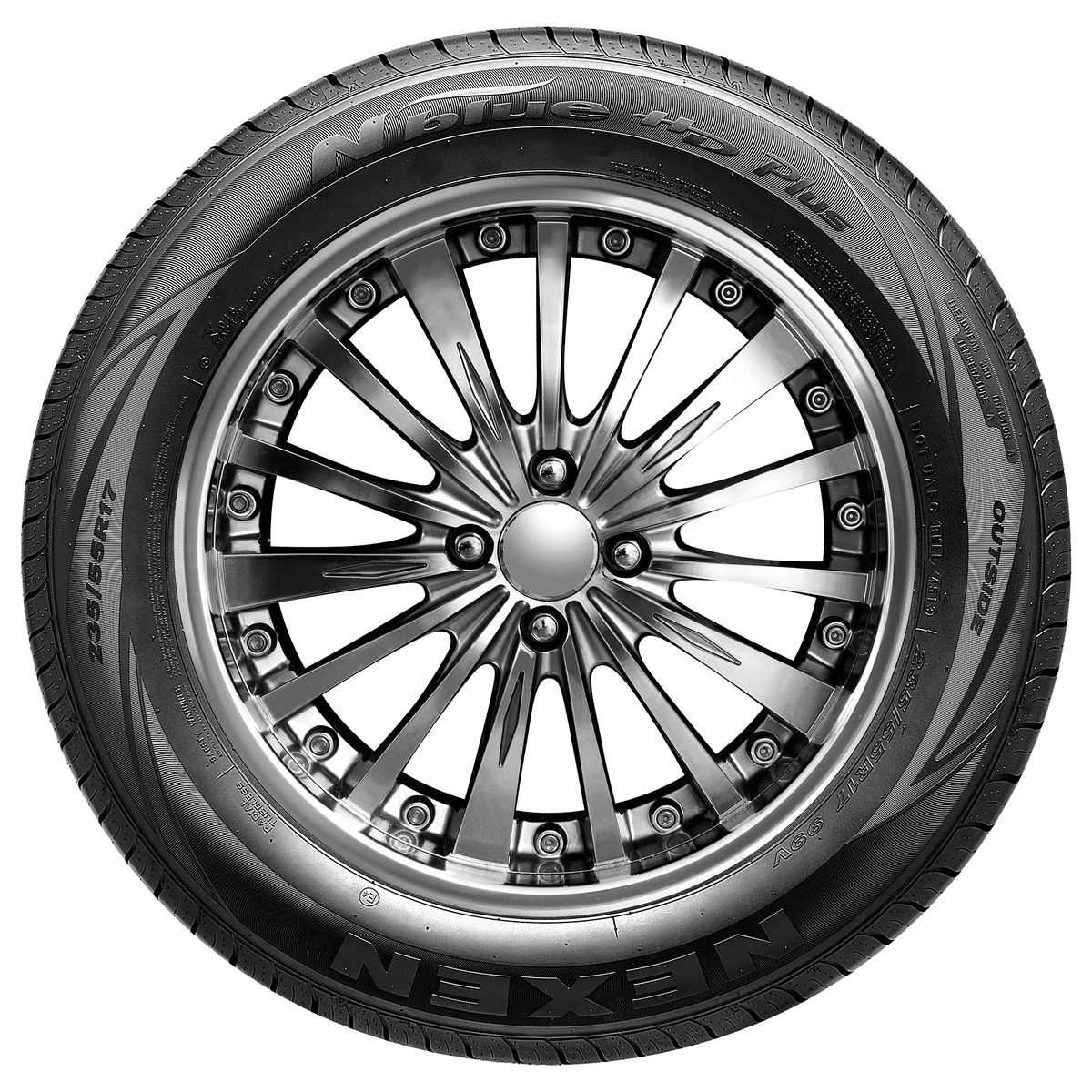 NEXEN - Set X2 LLANTA 21565R15 96H NEXEN Nblue HD PLUS TL Made in KOREA