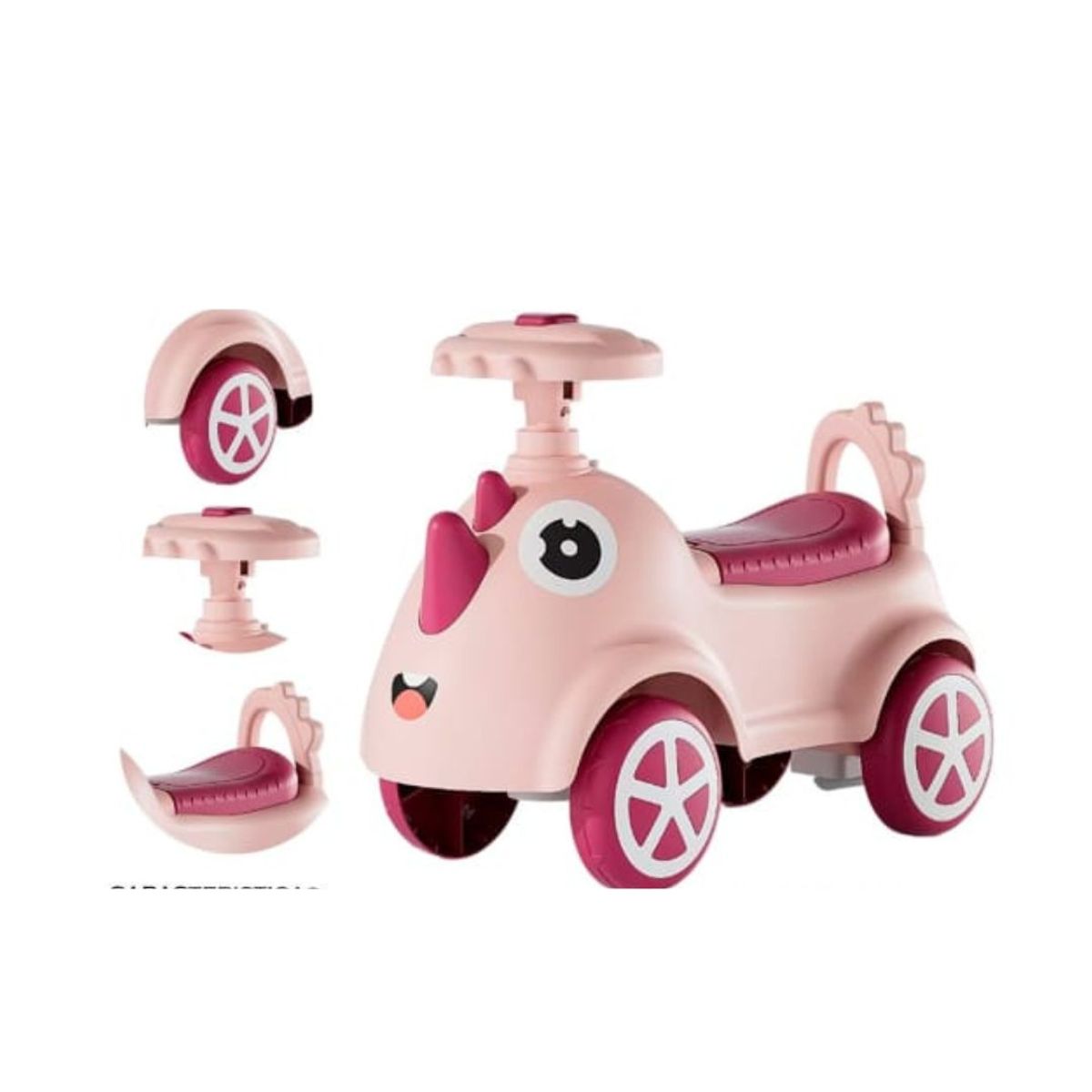 GENERICO - CARRITO BABYRINO ROSADO