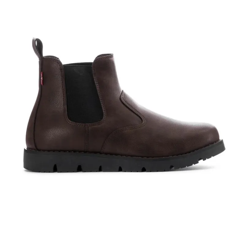 LEVIS - Botines Hombre Chelsea Marron