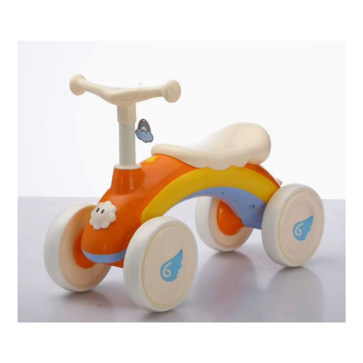 GENERICO - CARRITO EN FORMA DE ARCOIRIS