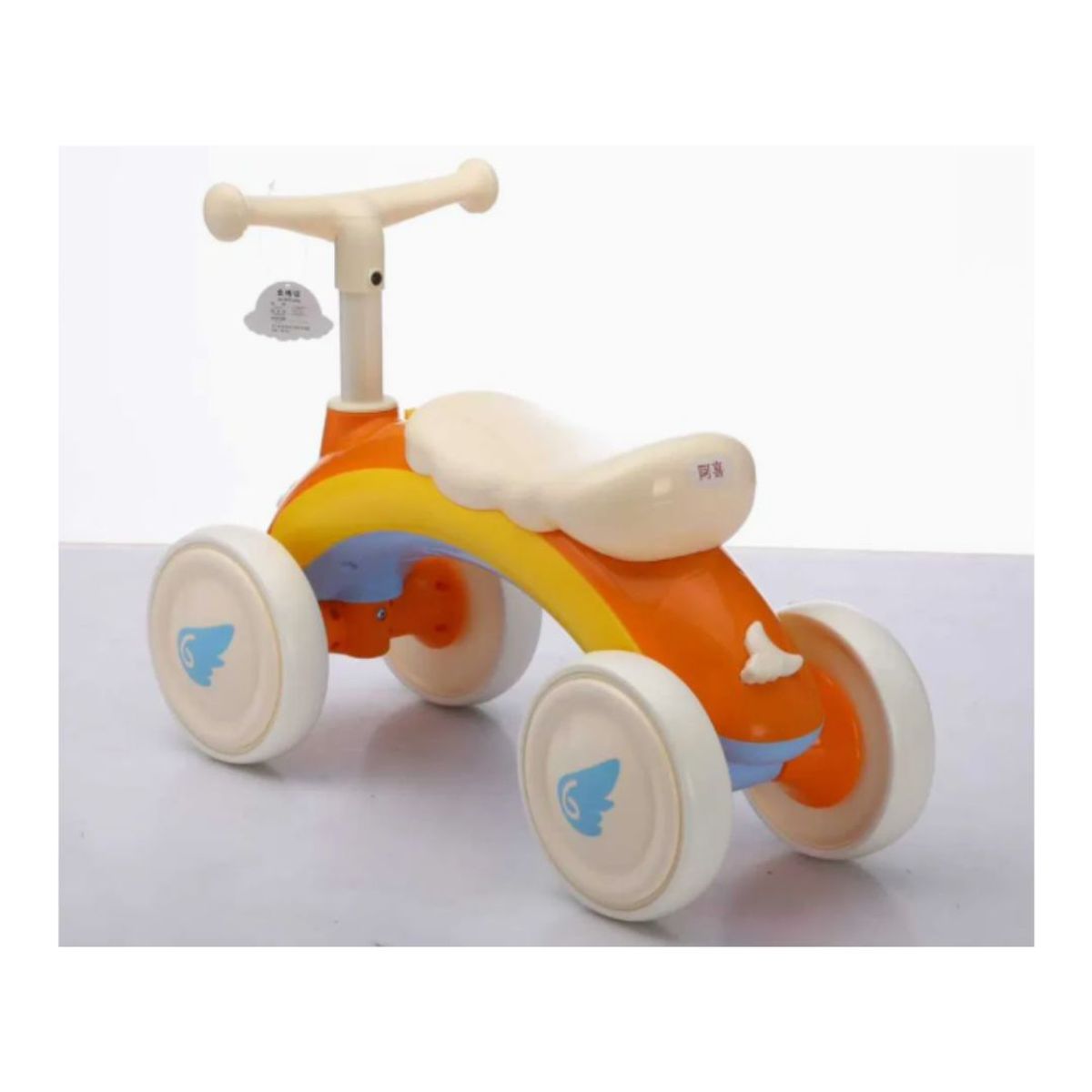 GENERICO - CARRITO EN FORMA DE ARCOIRIS