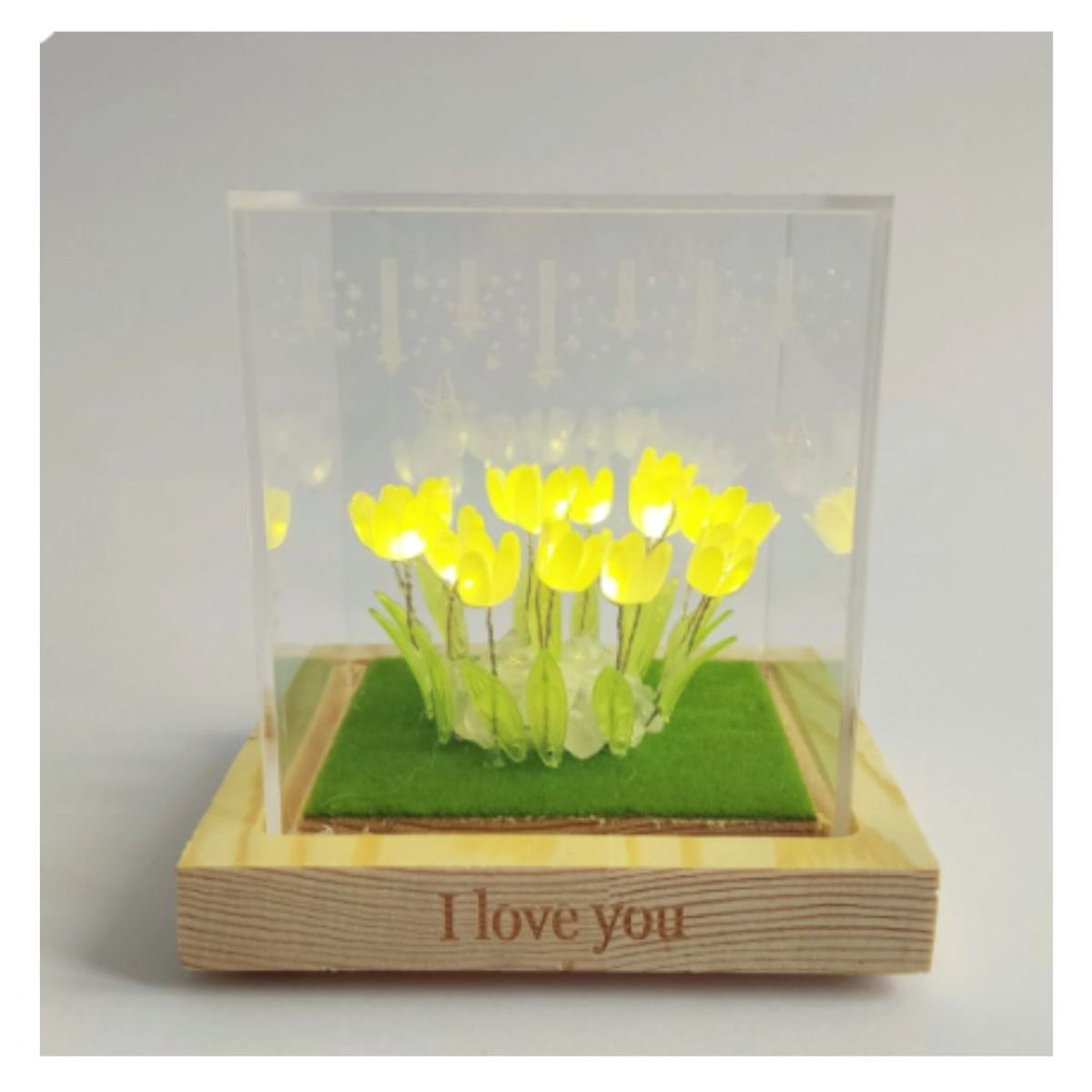 GENERICO - LAMPARA DE TULIPANES INFINITOS