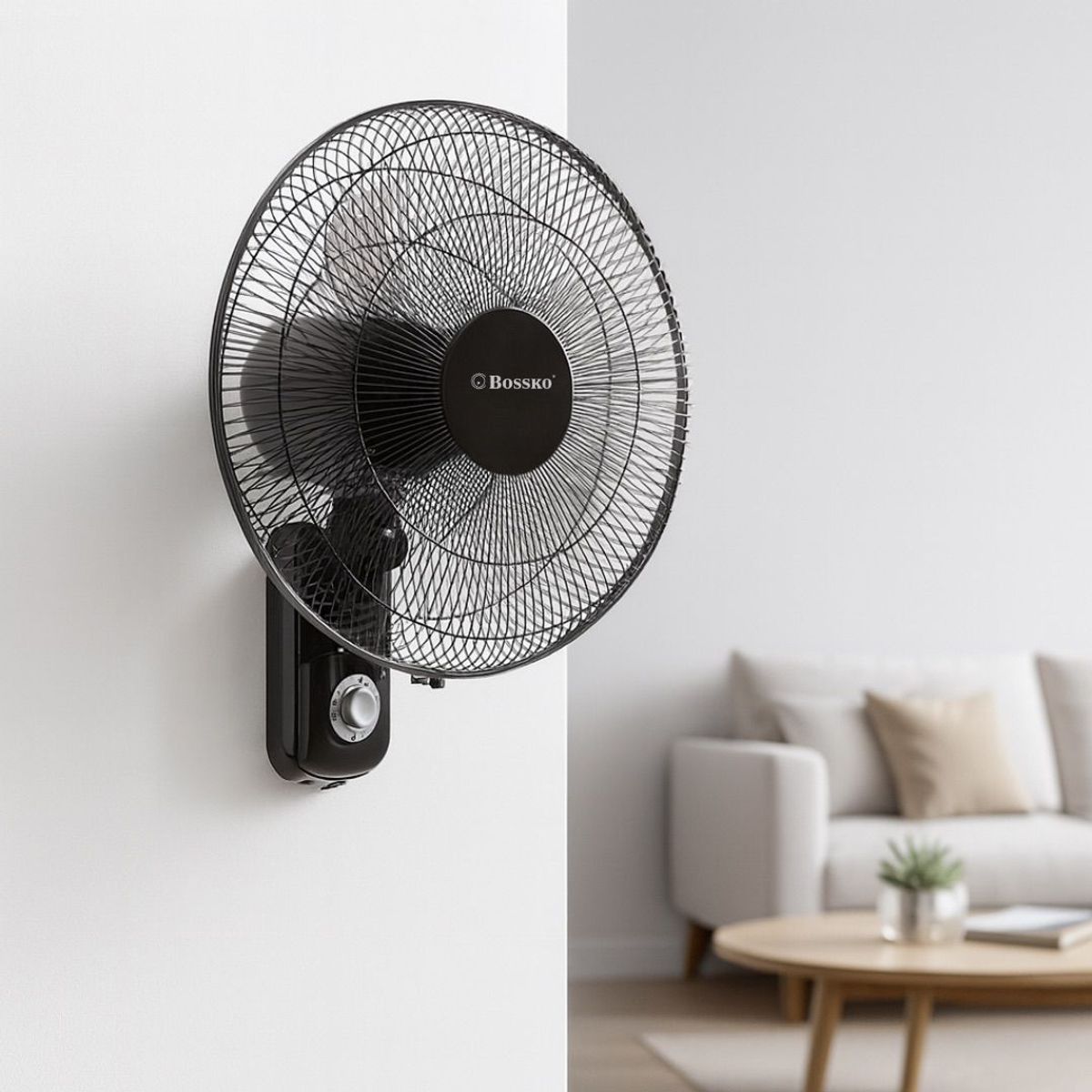 BOSSKO - Ventilador Bossko BreezeControl 16 con Control Remoto