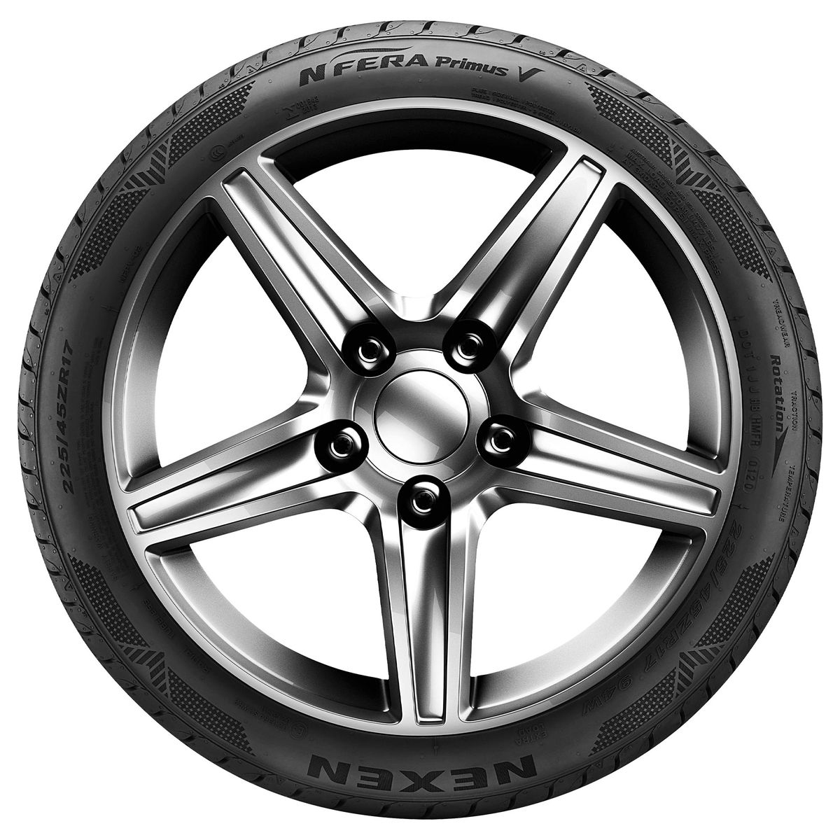 Set X4 LLANTA 20545ZR17 88W NEXEN Nfera Primus V TL, marca NEXEN - Foto 2