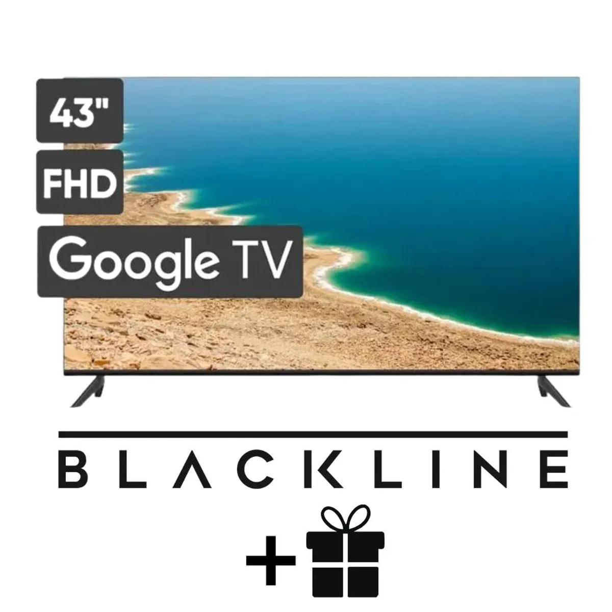 BLACKLINE - TELEVISOR BLACKLINE LED 43 LED SMART TV FHD + REGALO ANTENA DIGITAL  MOD BL43-T3000FHD