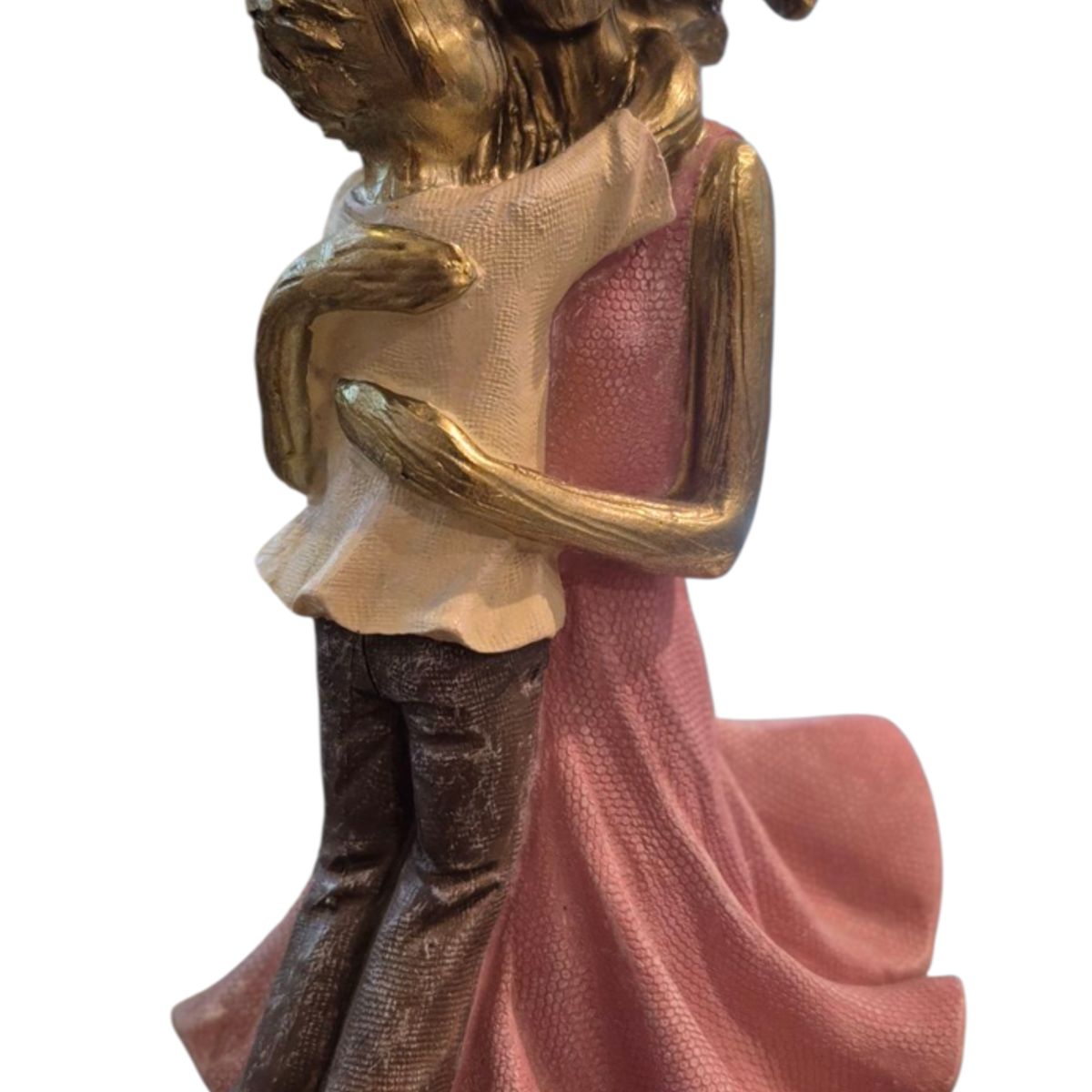 GENERICO - Escultura Decorativa Familia Abrazo Amoroso - Regalo Ideal para el Día de la Madre