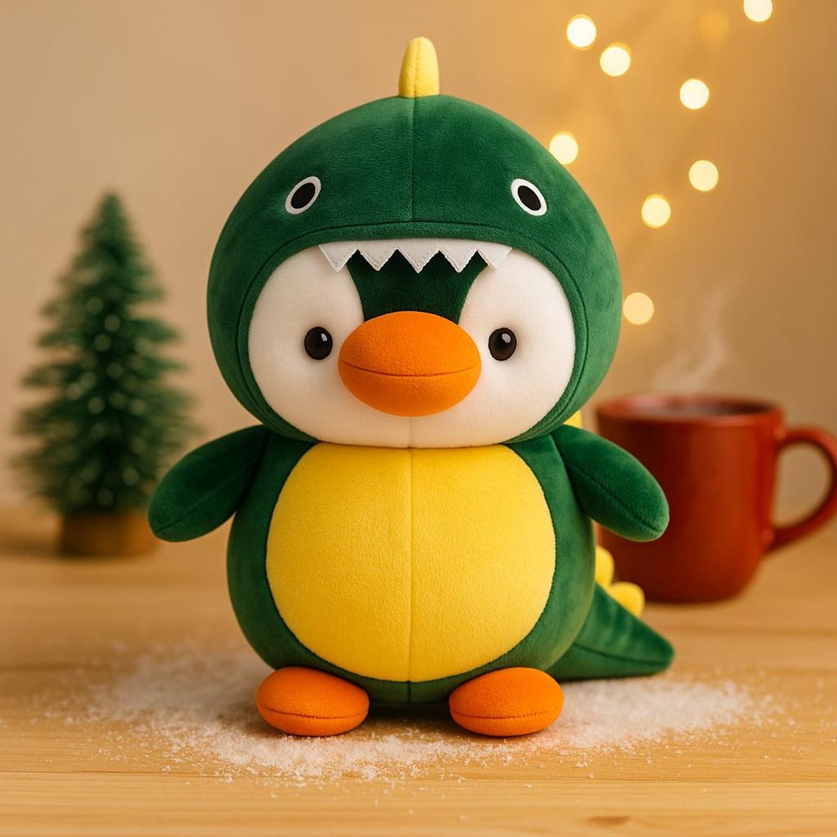 GENERICO - Peluche Pingüino Dinosaurio  Suave tierno y perfecto para regalar