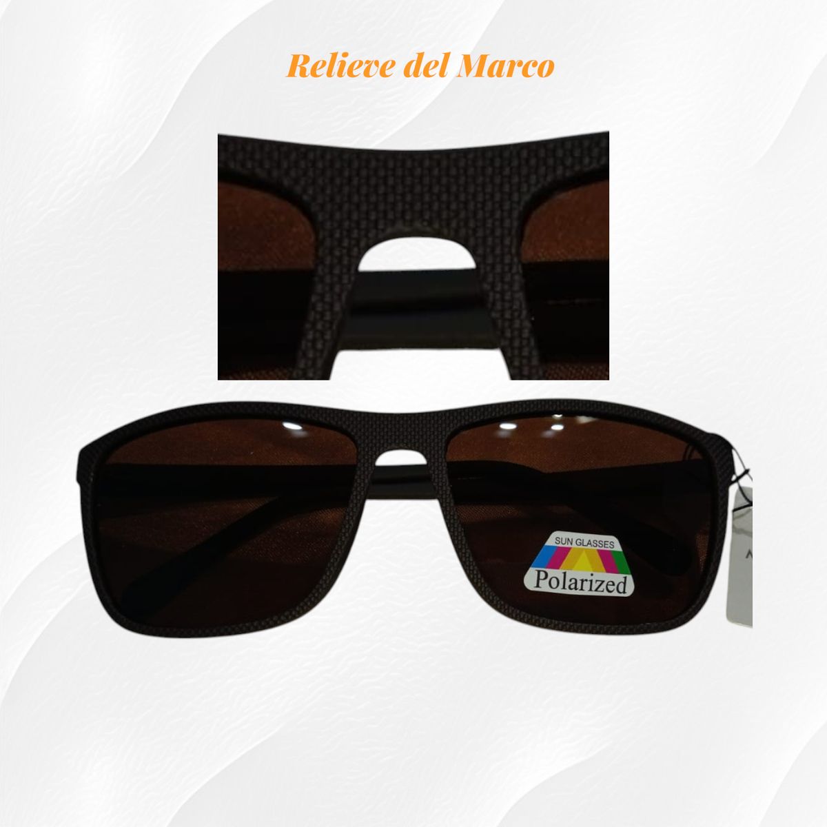GENERICO - Lentes de Sol para Hombres Marrón PL7958