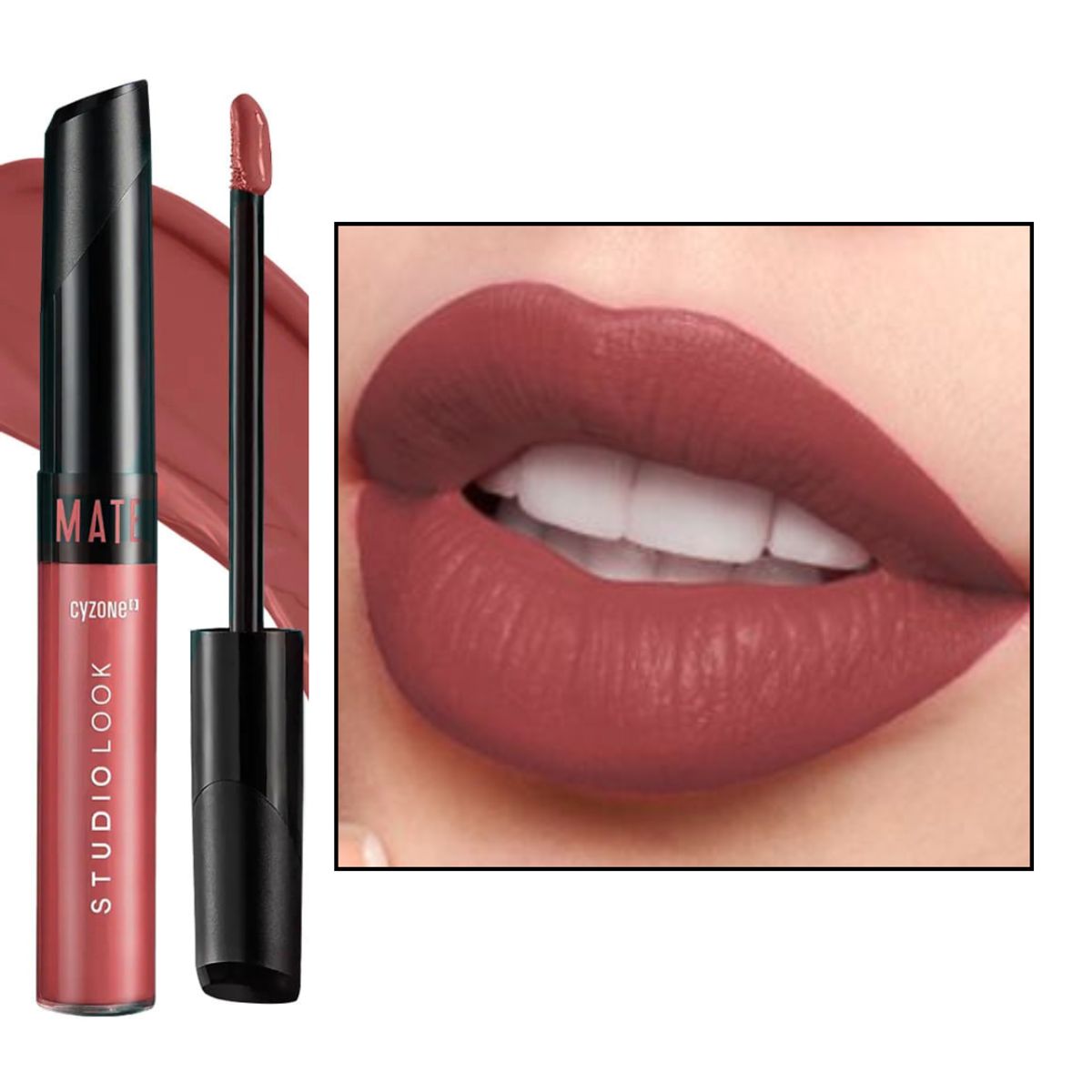 CYZONE - LABIAL MATE LÍQUIDO studio look cyzone nude tulum