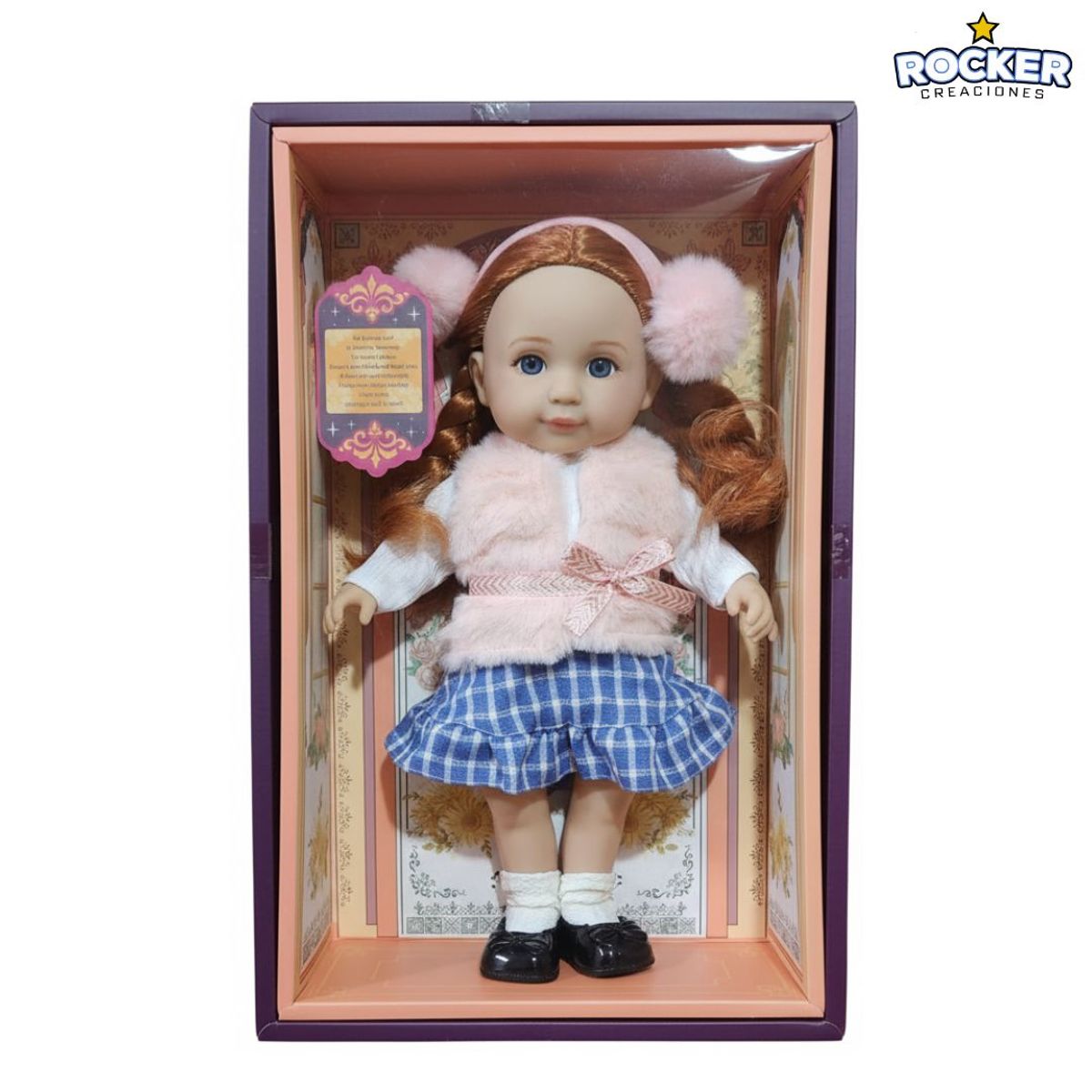 GENERICO - MUÑECA JELENA ELEGANTE CON ESTILOS DE MODA