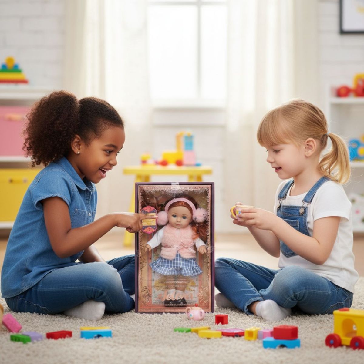 GENERICO - MUÑECA JELENA ELEGANTE CON ESTILOS DE MODA