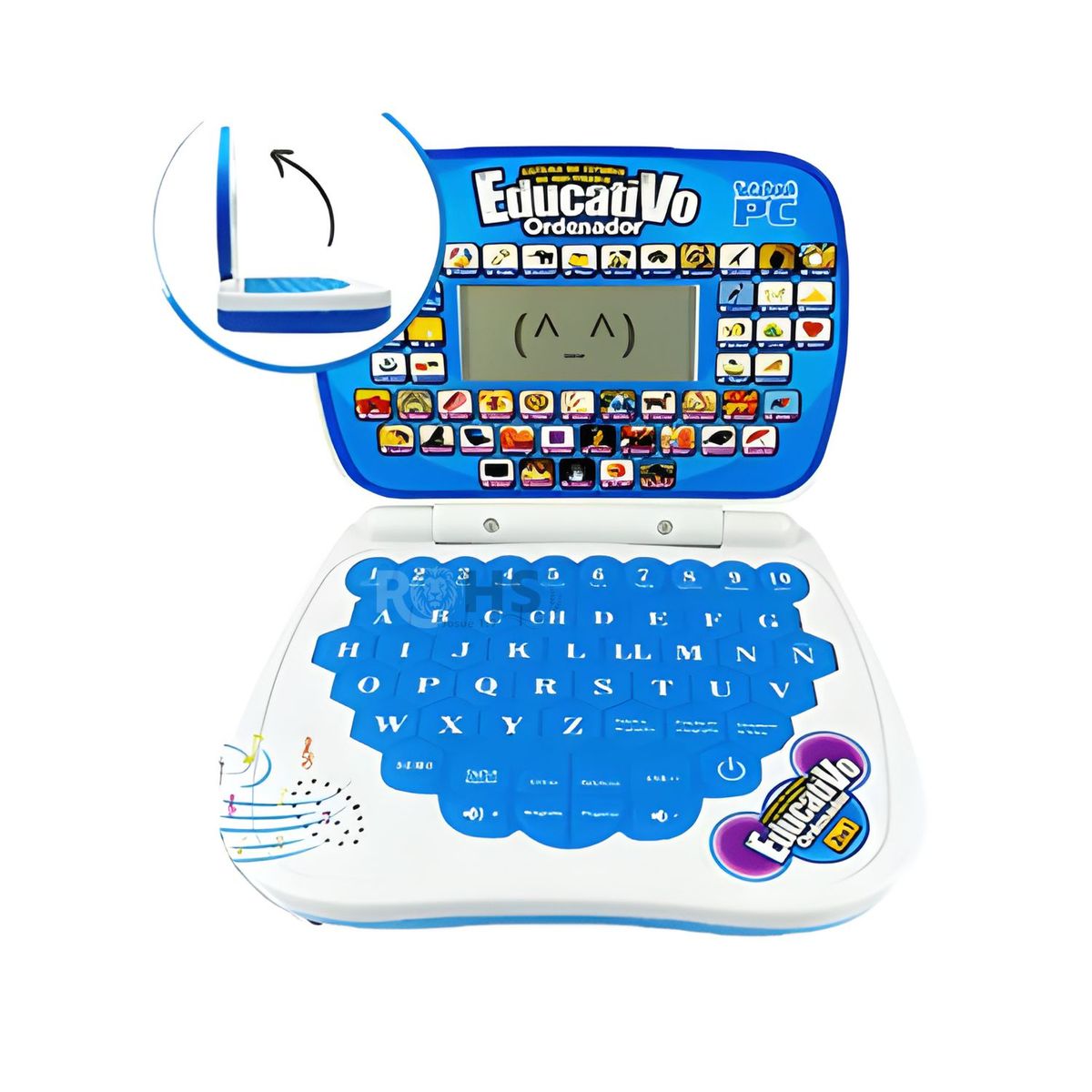 OEM - Mini Laptop Educativa Interactiva Bilingüe Español - Inglés