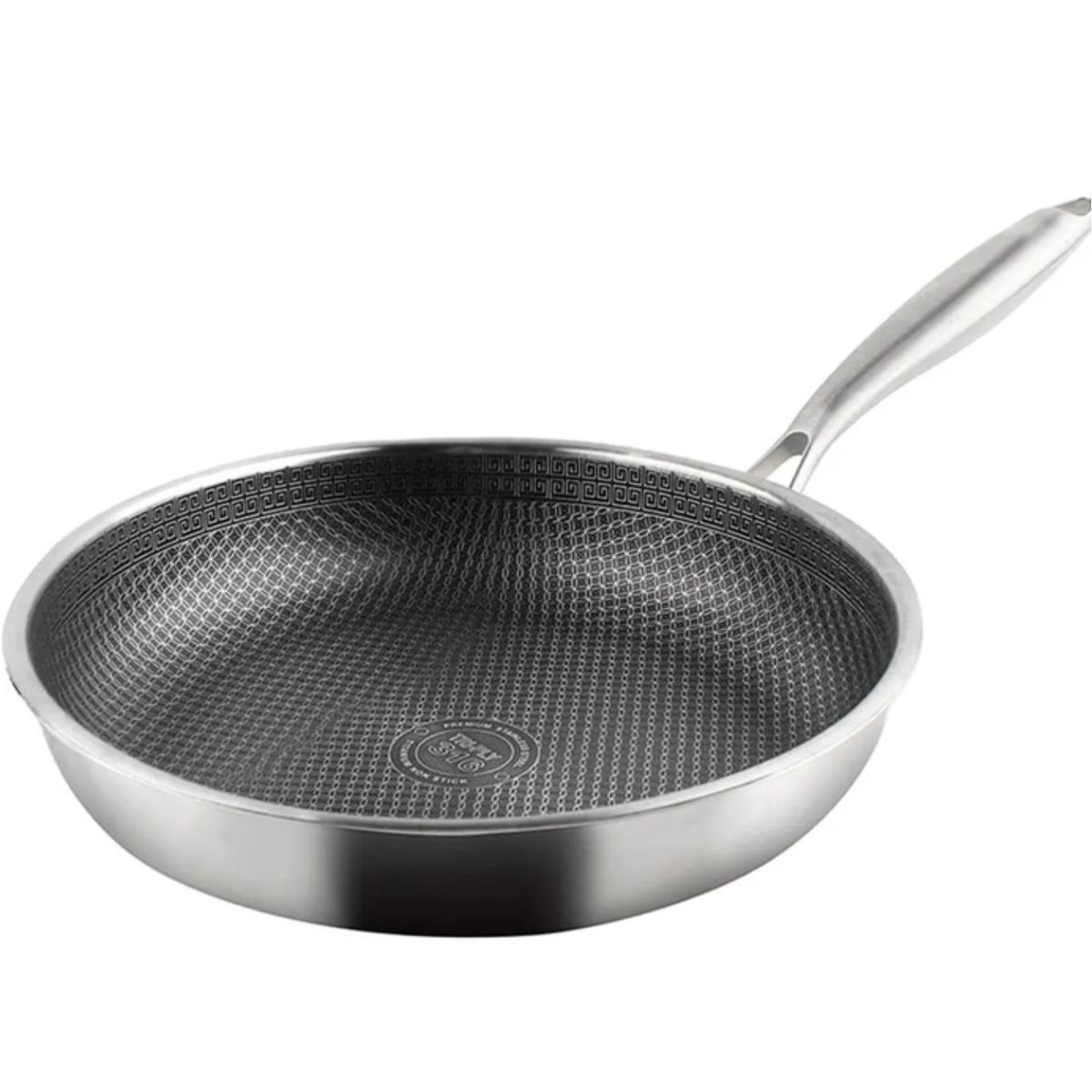 ICHIMATSU - Sartén de Acero Inoxidable con fondo Antiadherente 26 cm