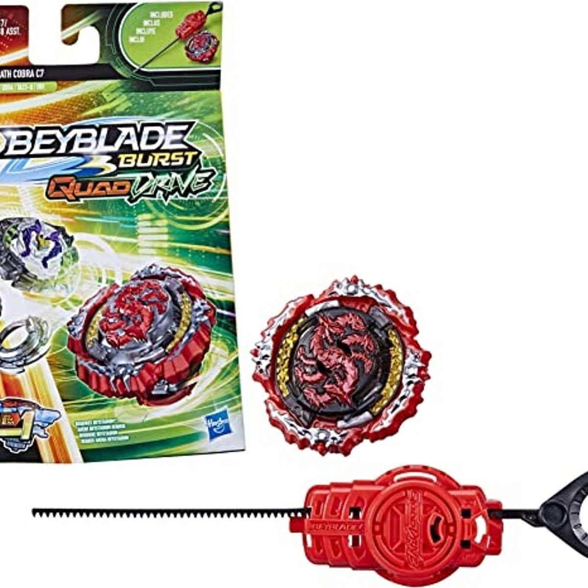 TAKARA TOMY - BEYBLADE BURST QUADDRIVE WRATH COBRA C7