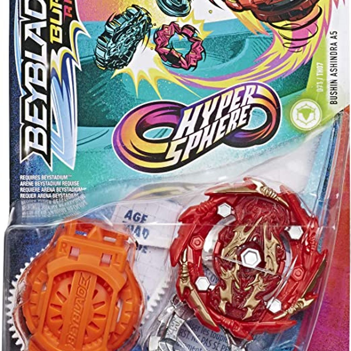 TAKARA TOMY - BEYBLADE BURST RISE BUSHIN ASHINDRA A5