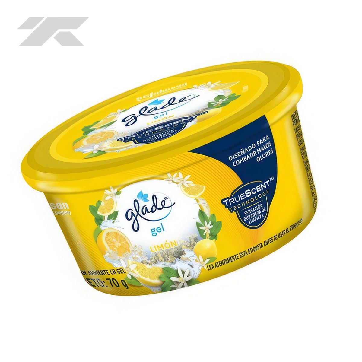 Ambientador Glade Gel 70g Limon, marca GLADE - Foto 2