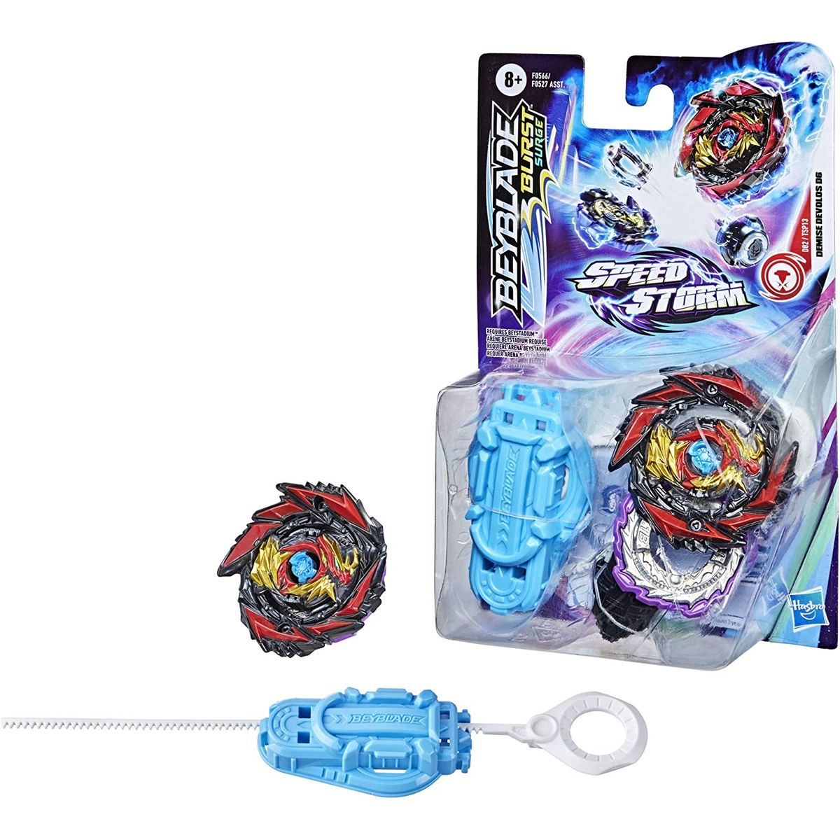 TAKARA TOMY - BEYBLADE BURST SURGE DEMISE DEVOLOS D6