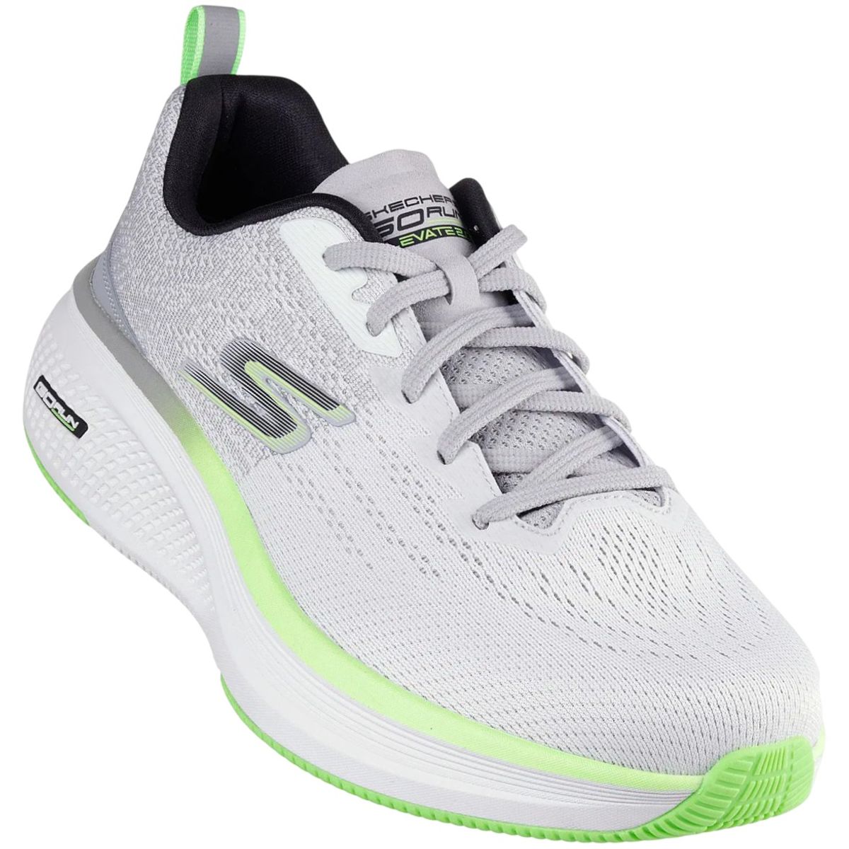 SKECHERS - Zapatilla Skechers Go Run Elevate 20-Fluid Motion 220847WGY Gris para Hombre