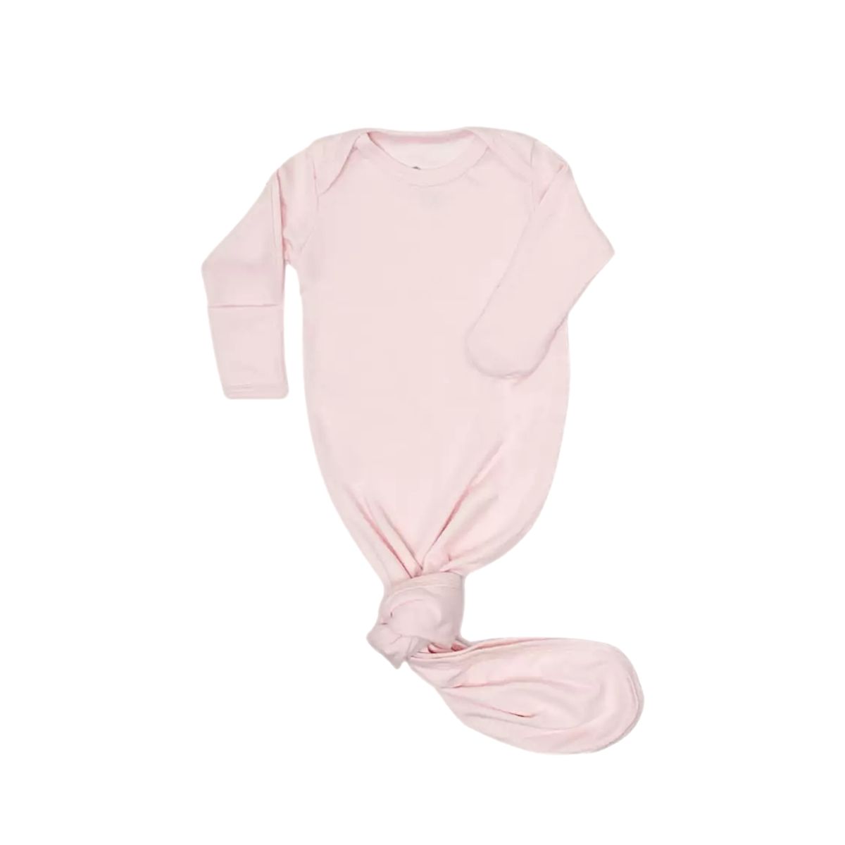 ECOBEBE - Pijama Nudo Bebé - Rosa 100% Algodón Orgánico - Ecobebe