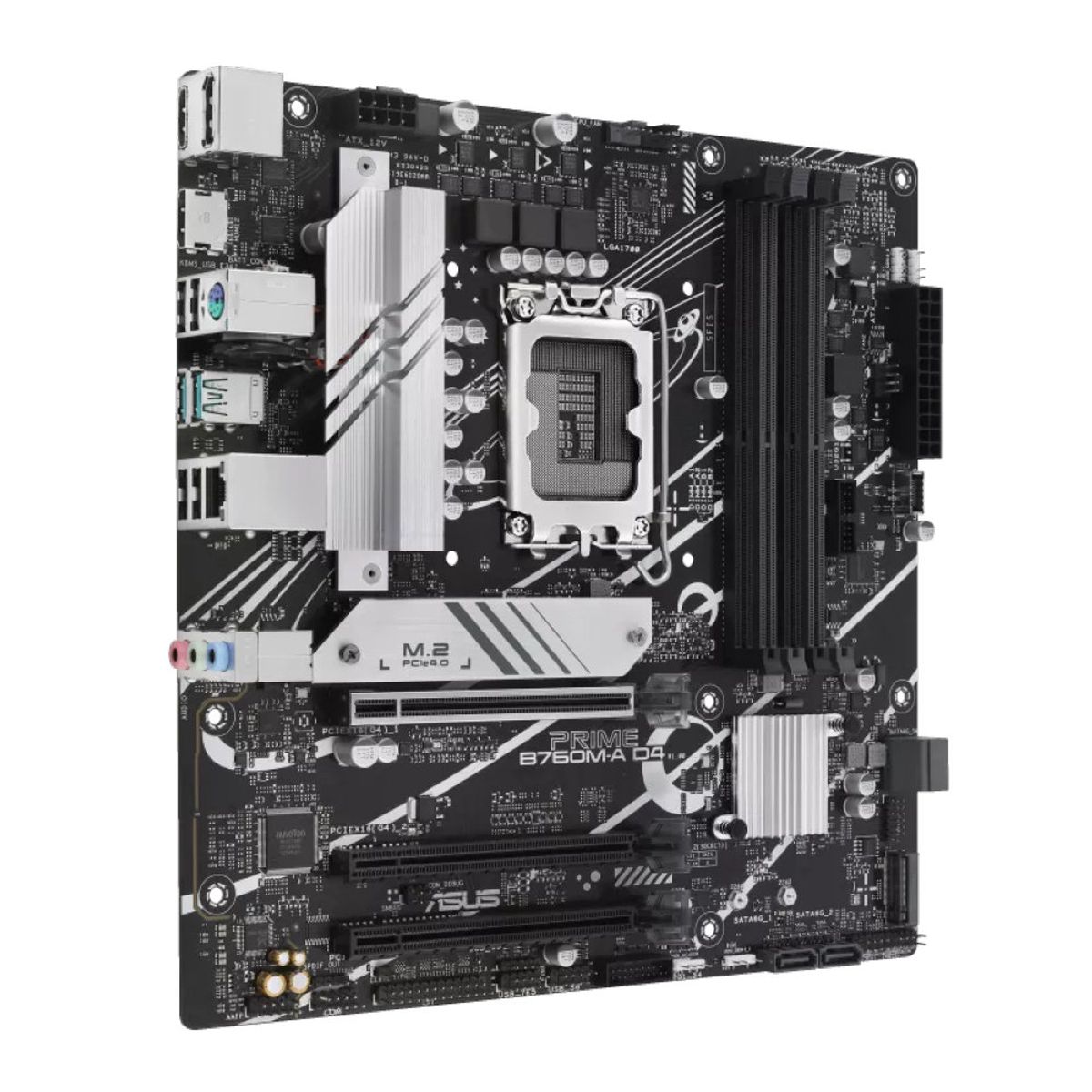 ASUS - Placa Madre Asus Intel Prime B760M-A DDR4 HDMI DP LGA 1700