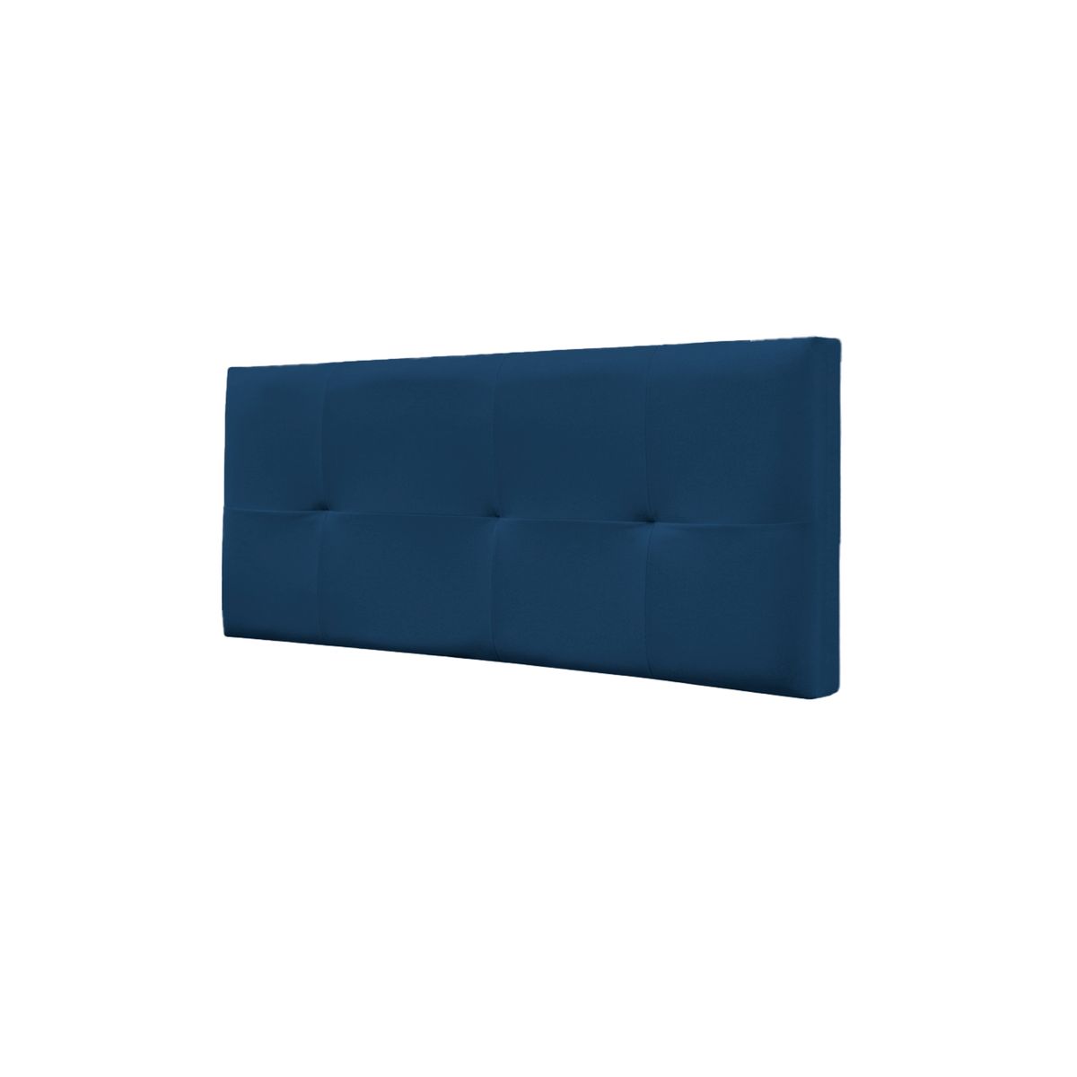 GENERICO - Box tapizado P.cromadas + cabecera refoforzada Brisa 2 plz - Azul