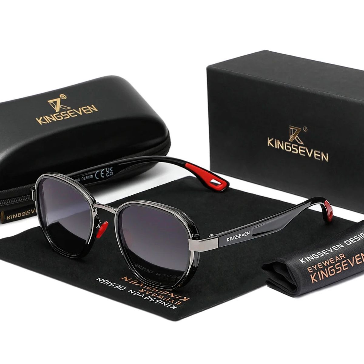 KINGSEVEN - Gafas D Sol Kingseven 791 Polarizado Proteccion Uv400 Unisex