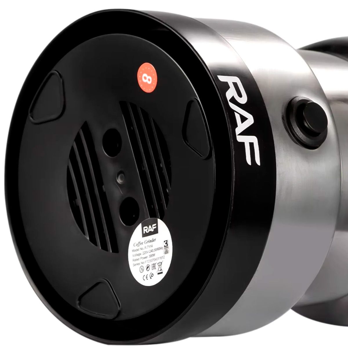 RAFF - Raf R.7114 Molinillo Eléctrico De Café Y Granos 4 Aspas 300w