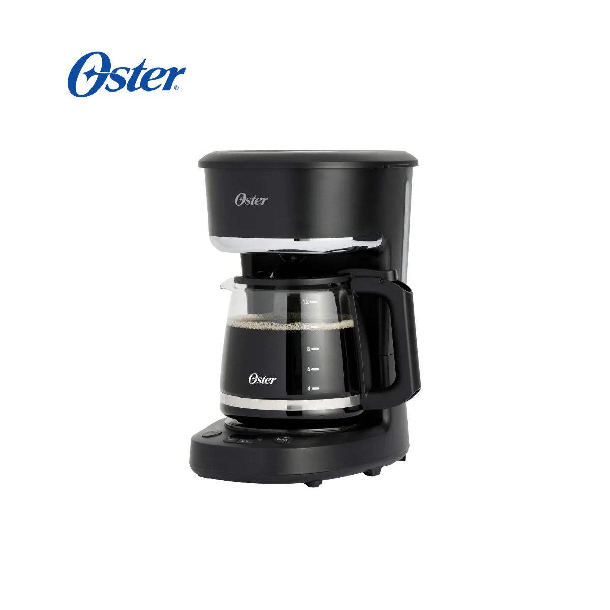 OSTER - Combo Oster Sandwichera Compacta CKSTSM400 y Cafetera de 12 Tazas