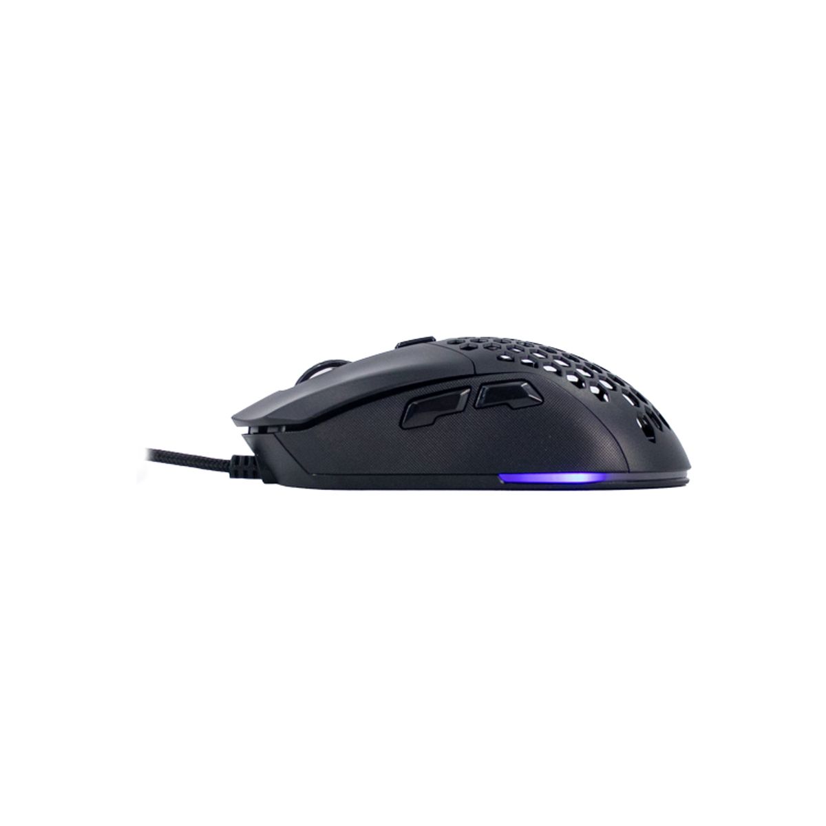 TEROS - Mouse gamer TEROS TE-1232G, DPI hasta 7200, RGB, 7 botones, óptico, negro