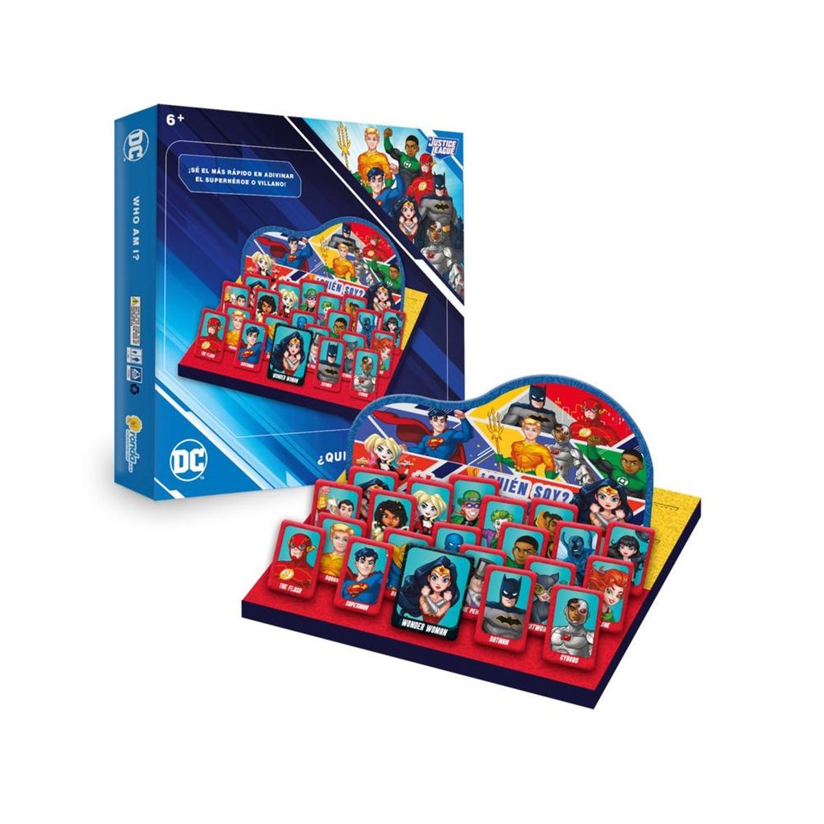 DC COMICS - JUEGO DE MESA RONDA QUIÉN SOY DC COMICS